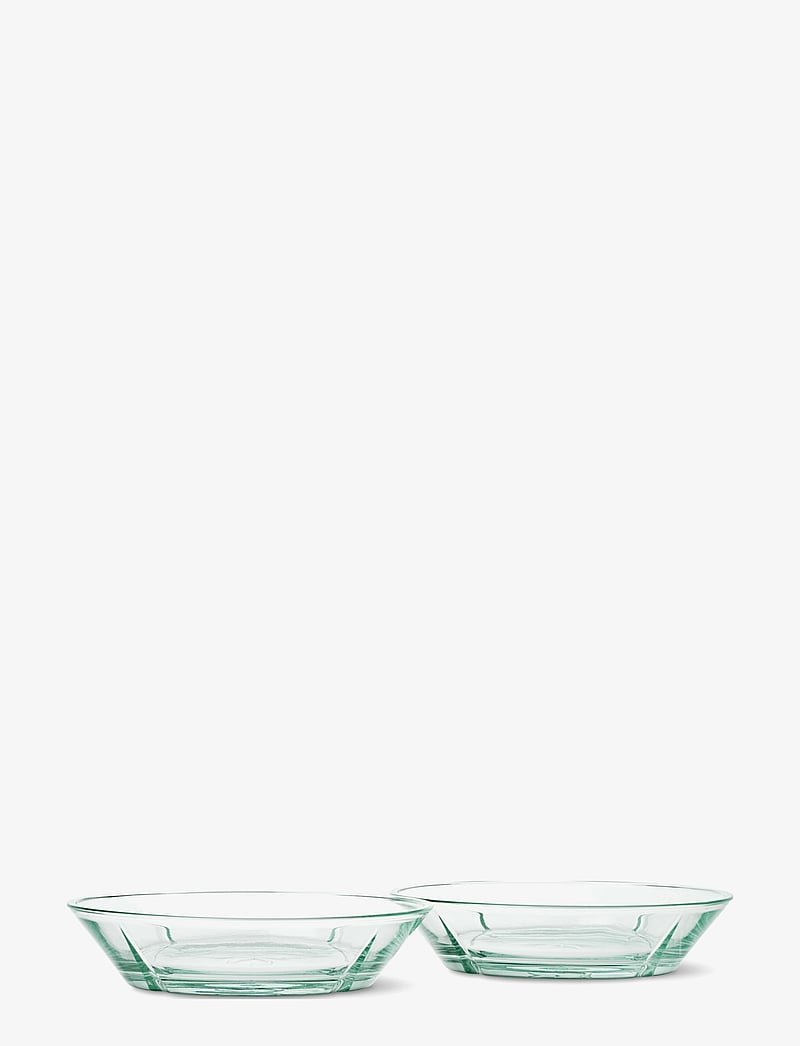Rosendahl - GC Recycled Dessert plate Ø16 cm clear green 2 pcs. - małe talerze - clear green - 1