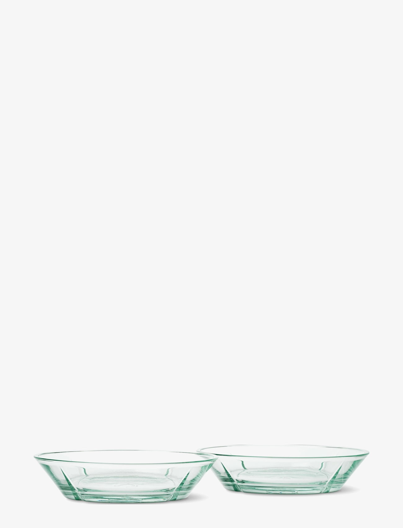 Rosendahl - GC Recycled Dessert plate Ø16 cm clear green 2 pcs. - frühstücksteller - clear green - 1