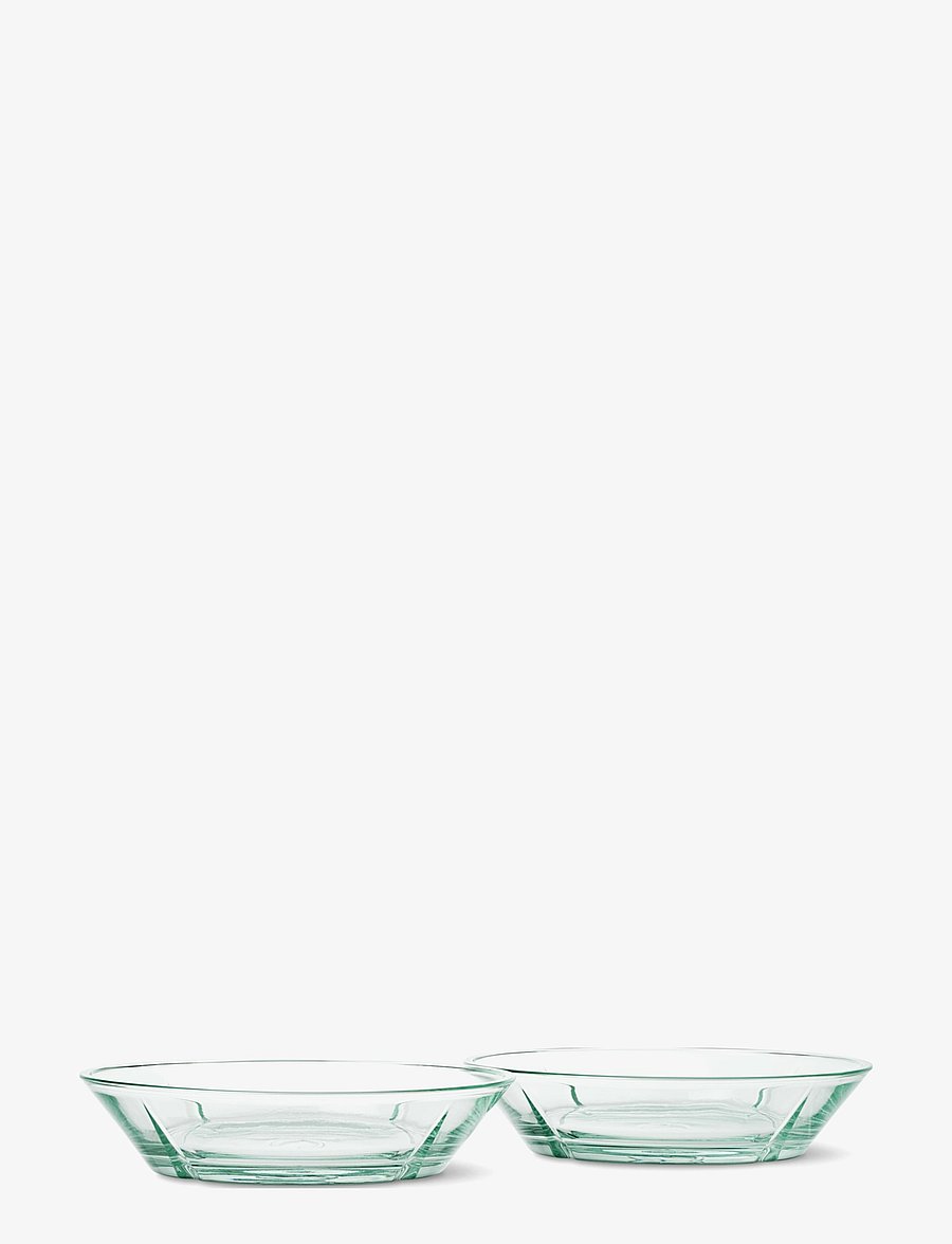 Rosendahl - GC Recycled Dessert plate Ø16 cm clear green 2 pcs. - frühstücksteller - clear green - 1