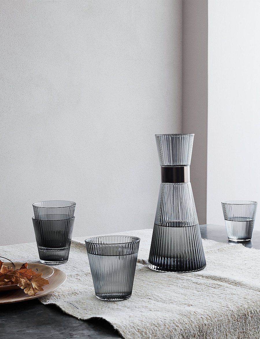 Rosendahl - Grand Cru Mouthblown Tumbler 26 cl 4 pcs. - verres à eau - smoke - 0
