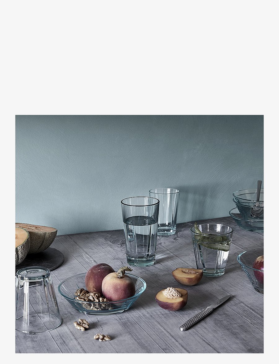 Rosendahl - GC Recycled Tumbler 22 cl clear green 4 pcs. - verres à eau - clear green - 2