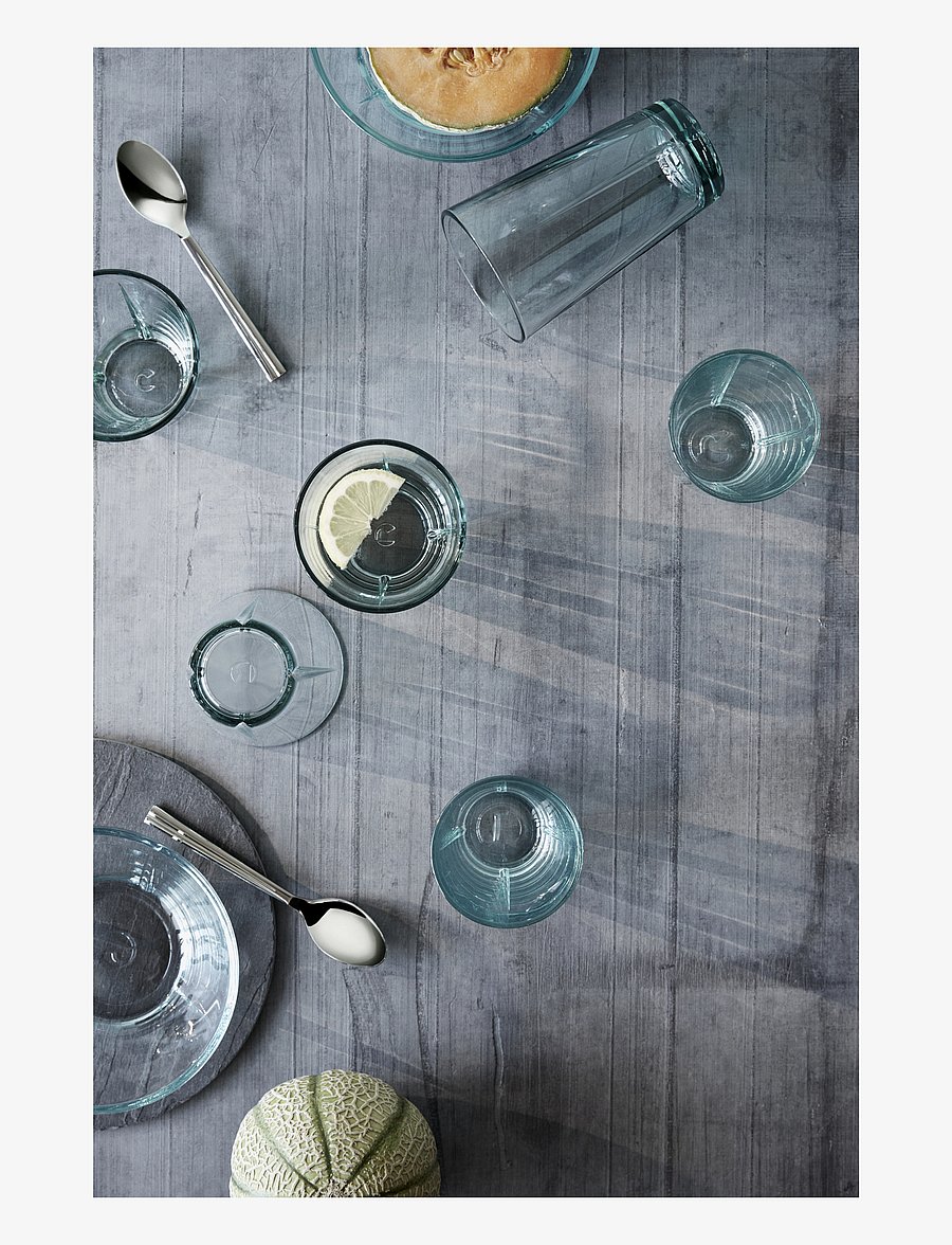 Rosendahl - GC Recycled Tumbler 22 cl clear green 4 pcs. - verres à eau - clear green - 5