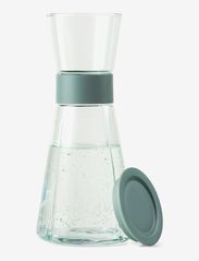Rosendahl - GC Recycled Vandkaraffel 90 cl klar grøn - laveste priser - clear green - 3