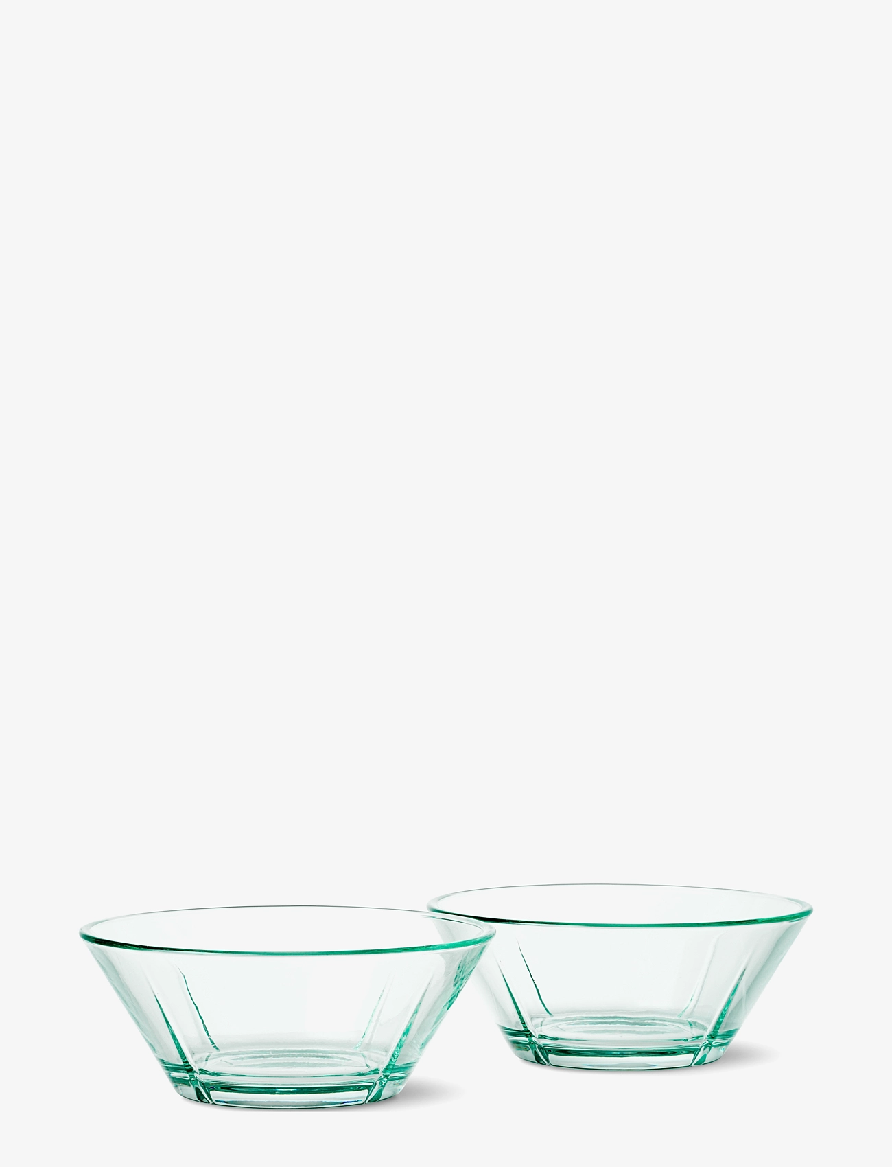 Rosendahl - GC Glass Bowl Ø15 cm 2 pcs. - serving bowls - recycled glass tone - 1
