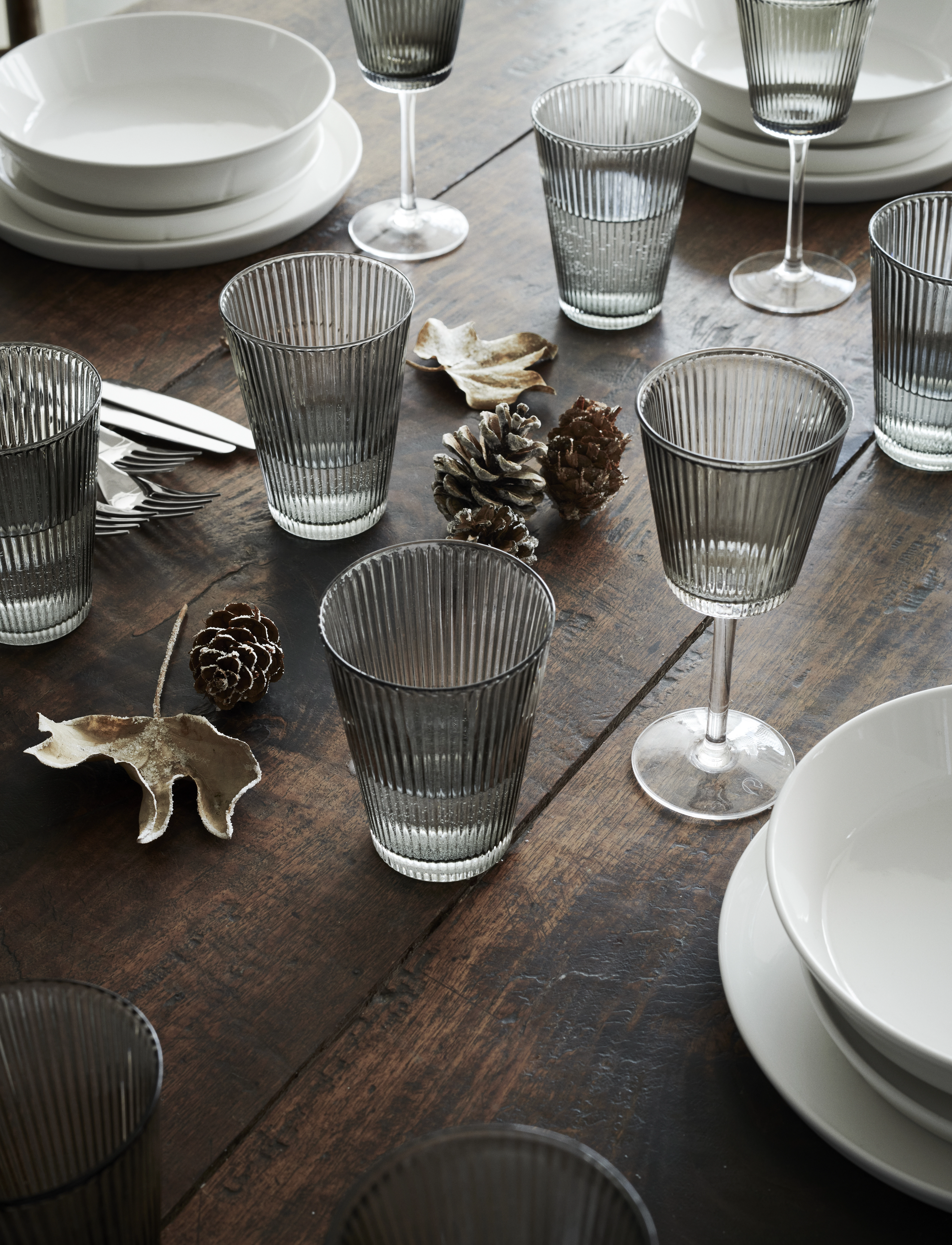 Rosendahl Gc Nouveau Vinglas 18 Cl Smoke 2 Stk., CL, Wine Glass, Grau - White Glasses, Homeware