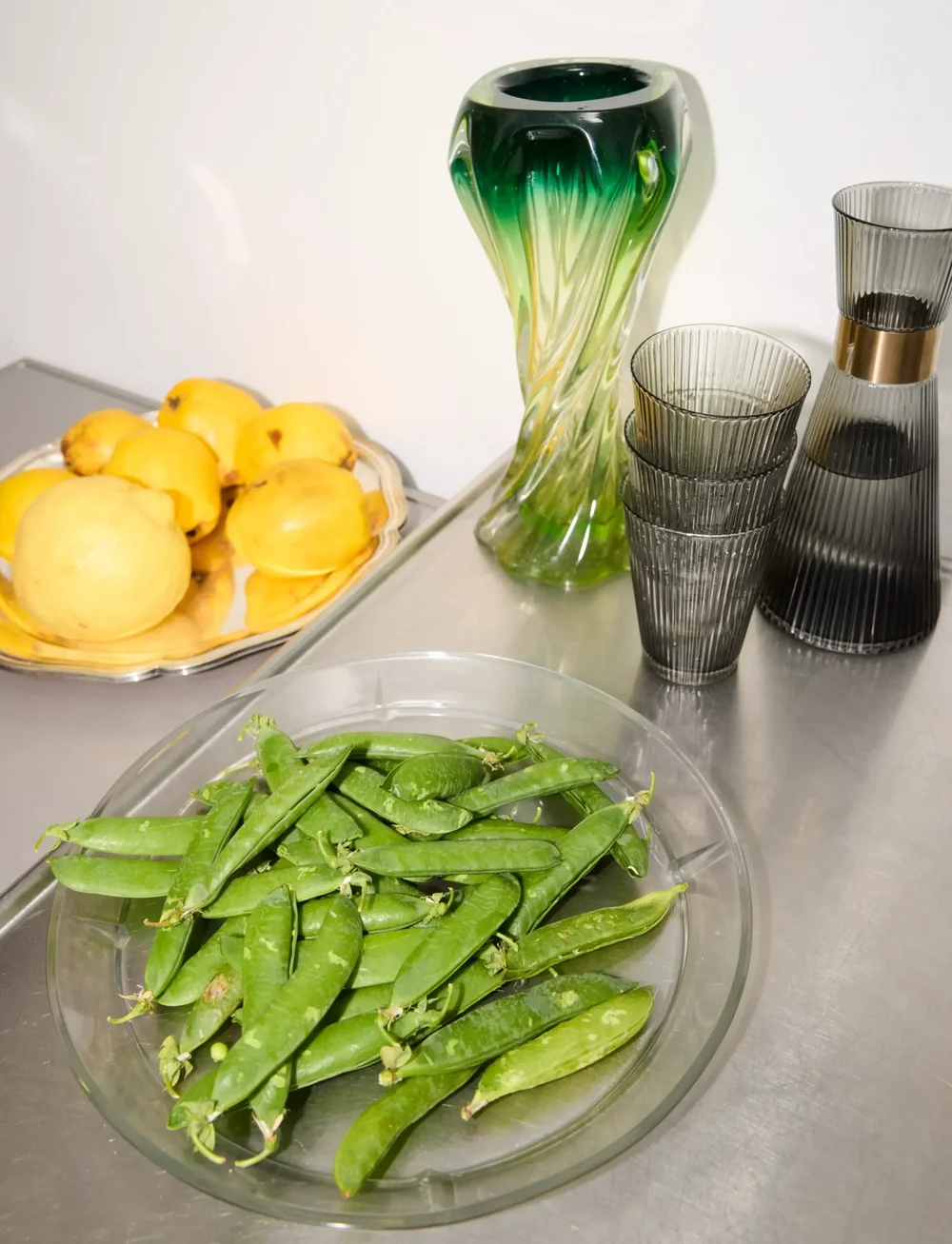 Rosendahl - GC Nouveau Vandglas 36 cl smoke 2 stk. - køb efter pris - smoke - 4