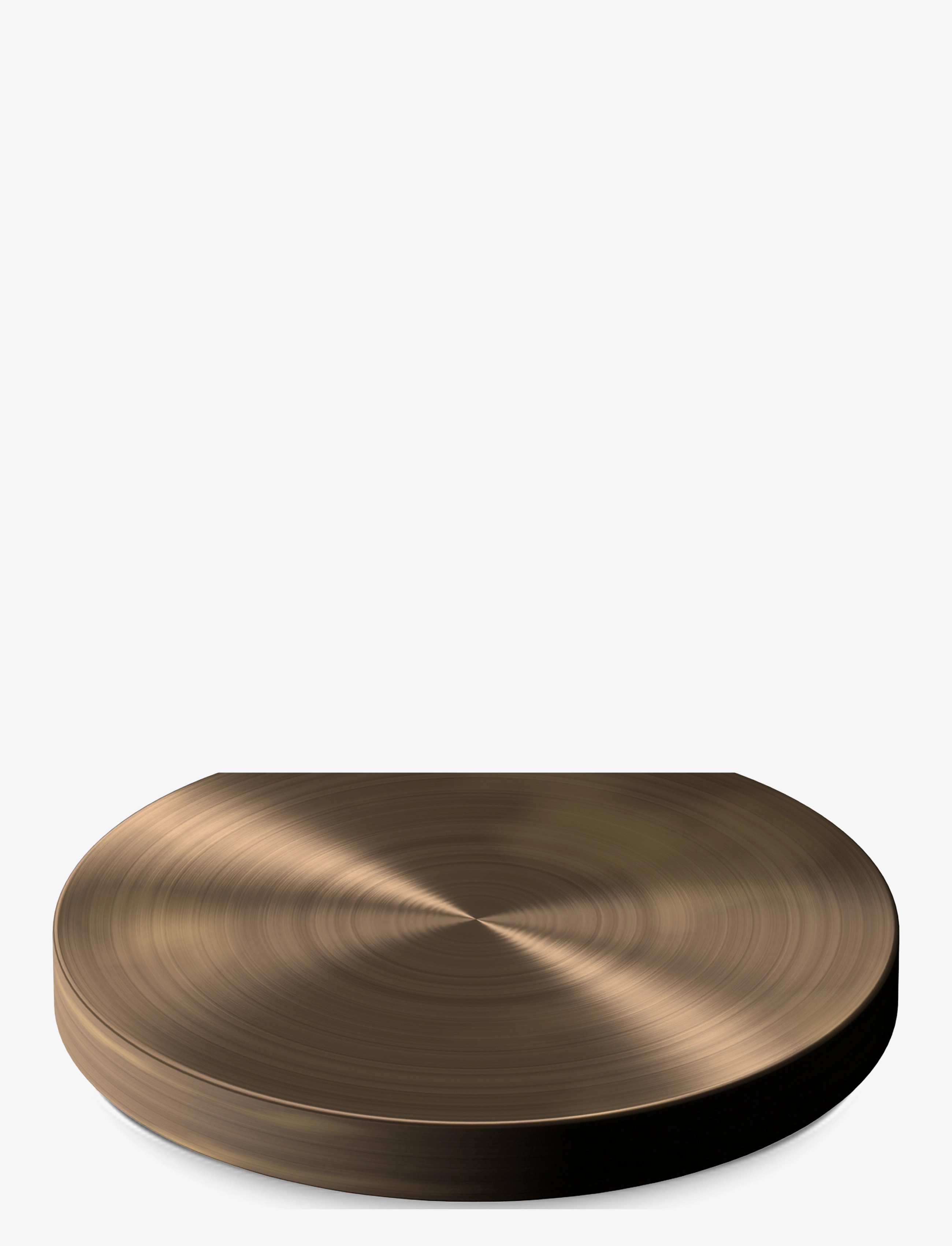 ROSENDAHL Gc Nouveau Låg Til Vandkaraffel Patineret Stål Gold - 8.5 Cm - Unisex