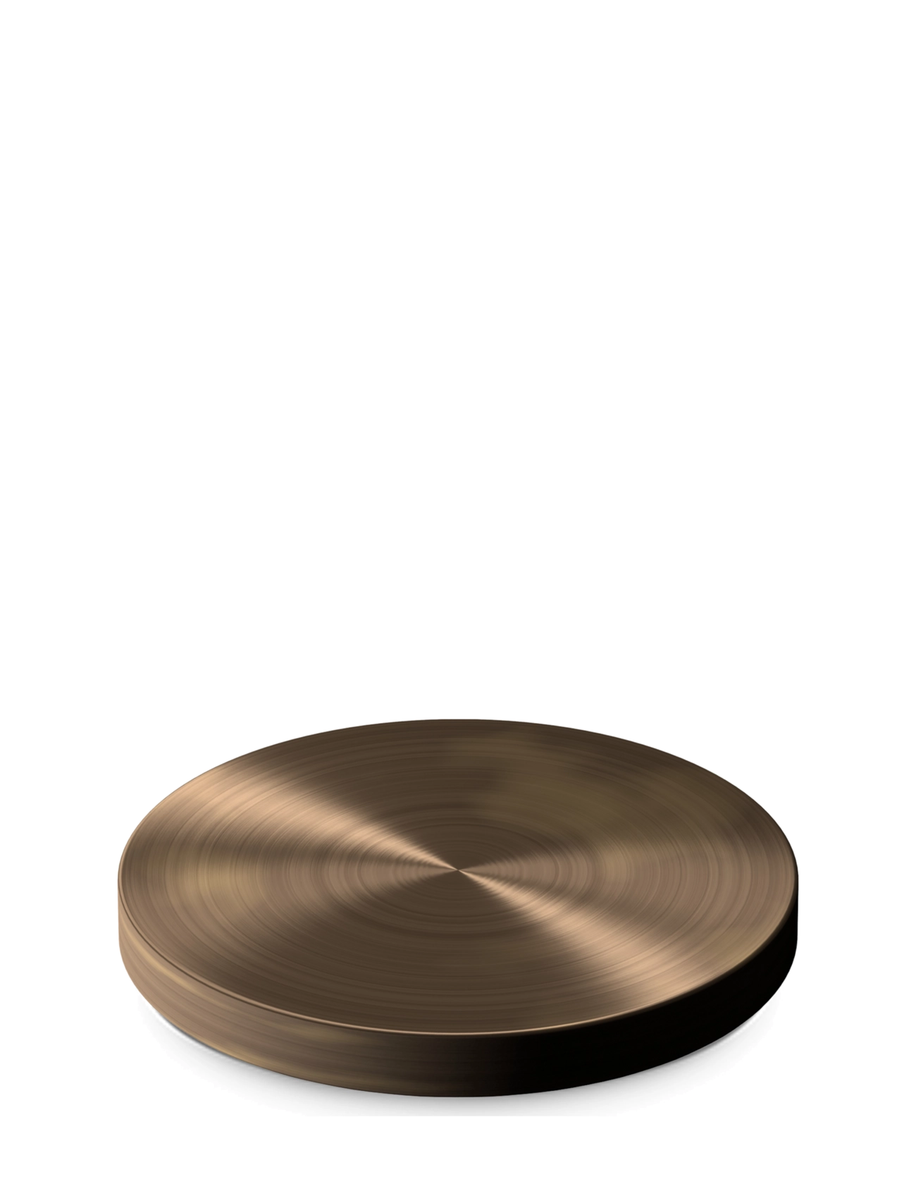 Rosendahl GC Nouveau Lid for water carafe patinated steel - Wasserkaraffen - PATINATED STEEL / gold