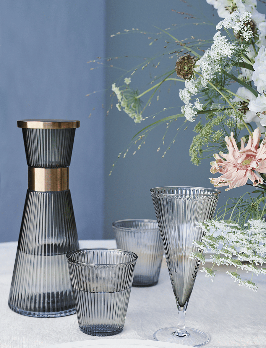 Rosendahl - GC Nouveau Champagne Glass 20 cl smoke 2 pcs. - coupes à champagne - smoke - 0