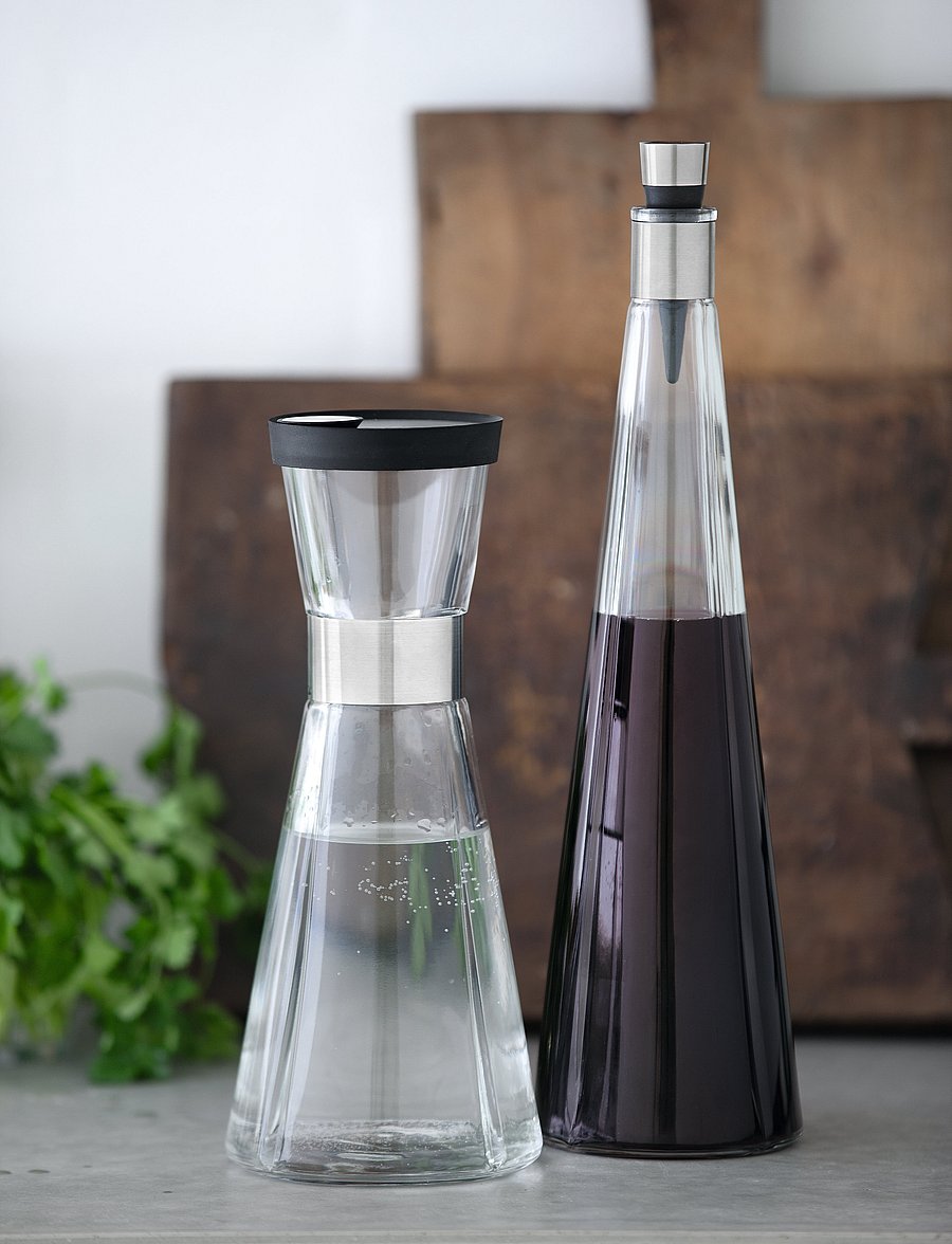Rosendahl - Lid for water carafe Ø8,5cm - black/steel - 2