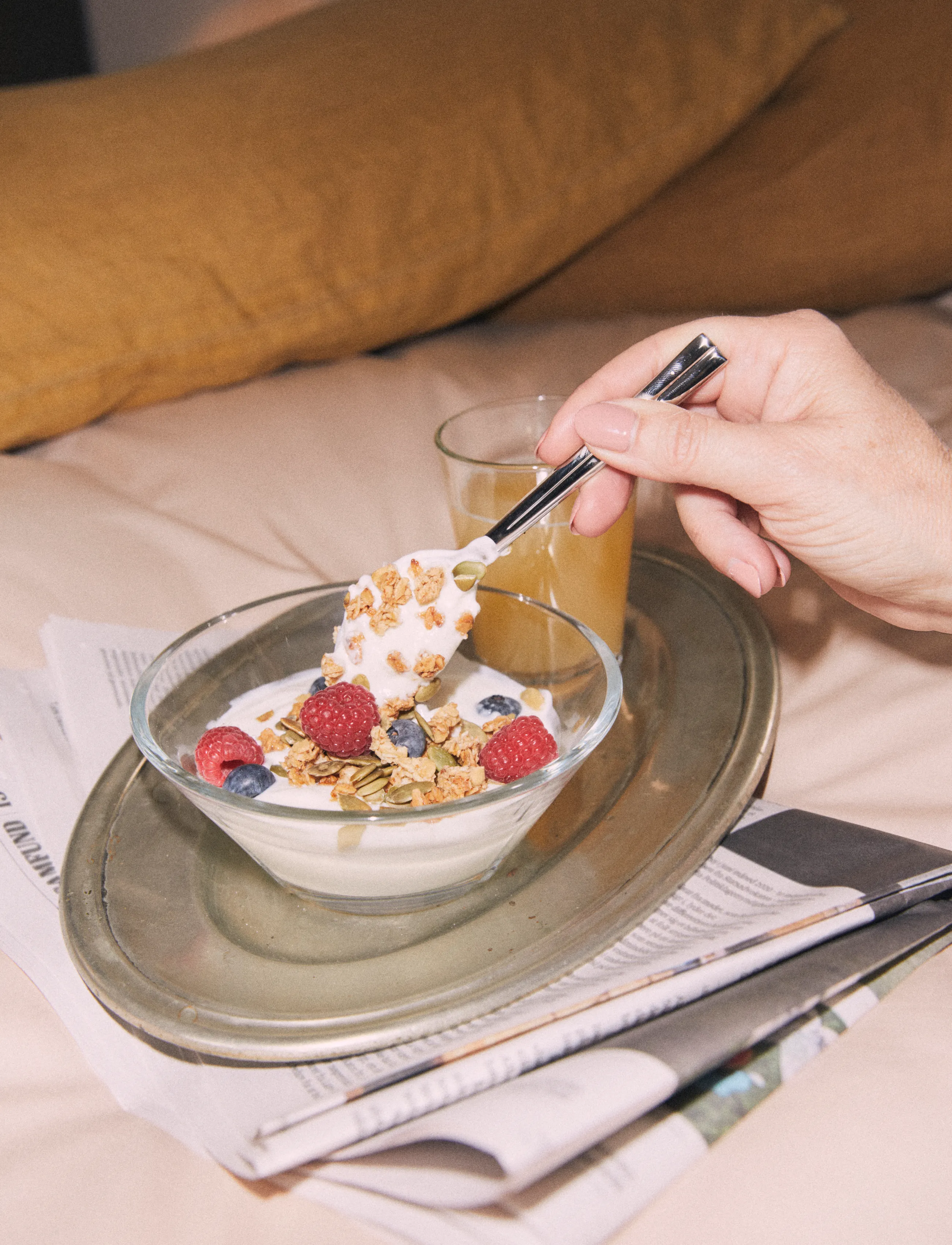 Rosendahl Grand Cru Glasskål Ø15 Cm 4 Stk., Ø 15 cm, Bowls, Nackt - Breakfast Homeware
