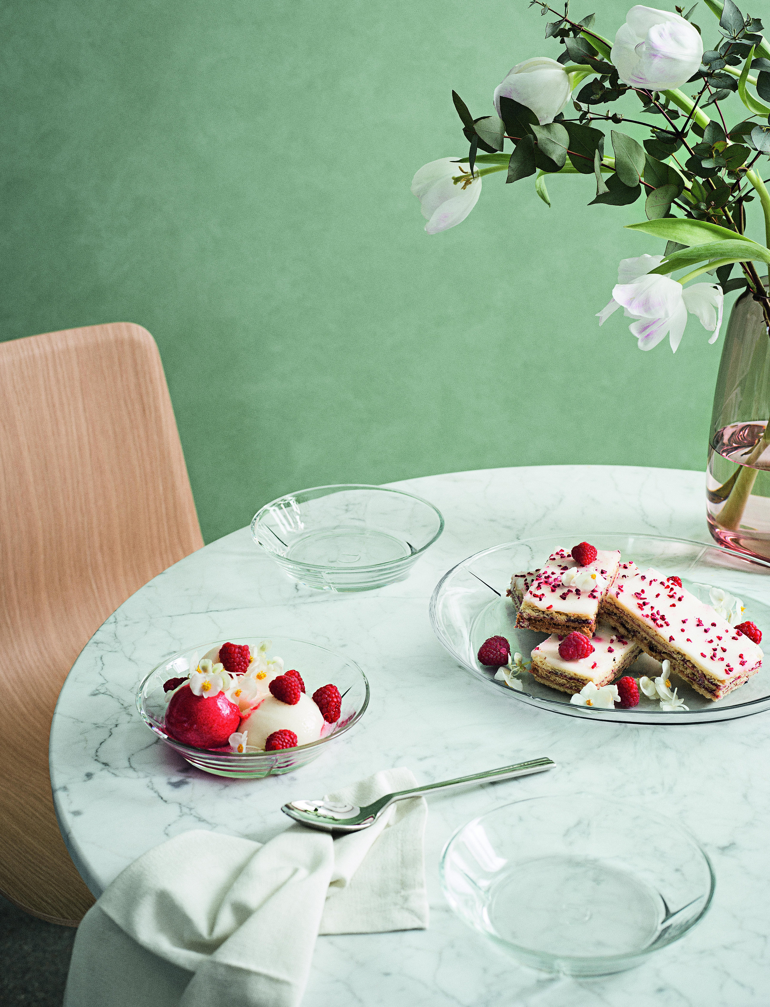 Rosendahl - Grand Cru Dessert plate Ø16 cm 4 pcs. - głębokie talerze - clear - 4
