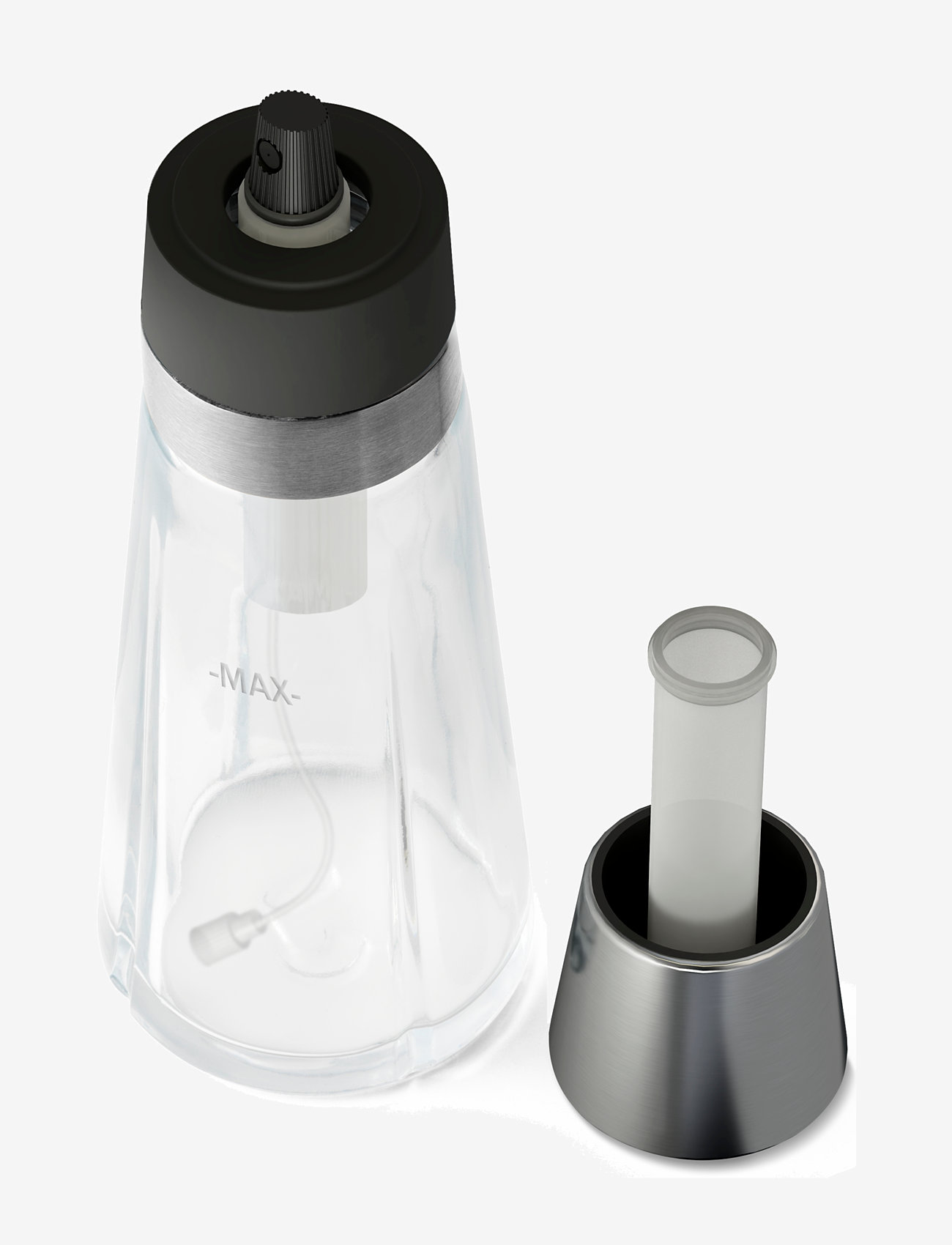 Rosendahl - GC Oil Spray 14 cl black/steel - bottles, pourers & drizzlers - black/steel - 3