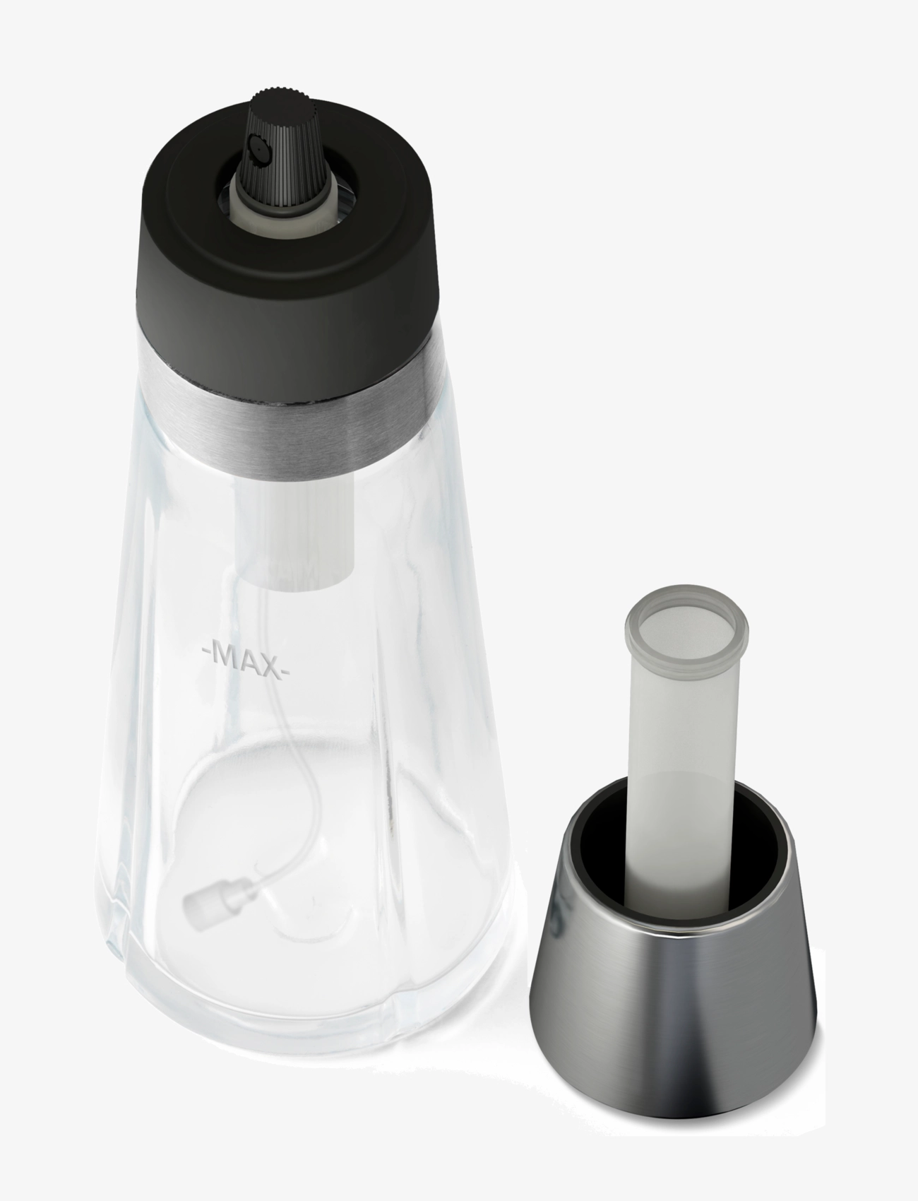 Rosendahl - GC Oil Spray 14 cl black/steel - bouteilles pour huiles et vinaigrette - black/steel - 4