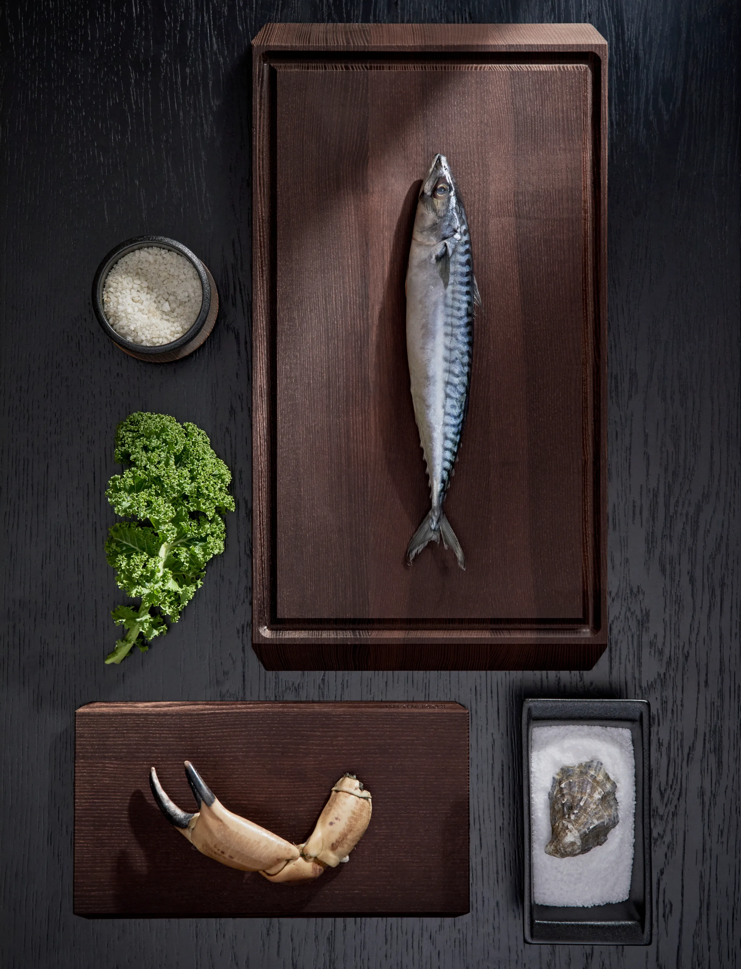 Rosendahl Rå Salt Cellar,Chopping Board,Tea Towel,Mitten,Bread Basket, 51X28, Dishes, Beige - Dish Cloths, Homeware