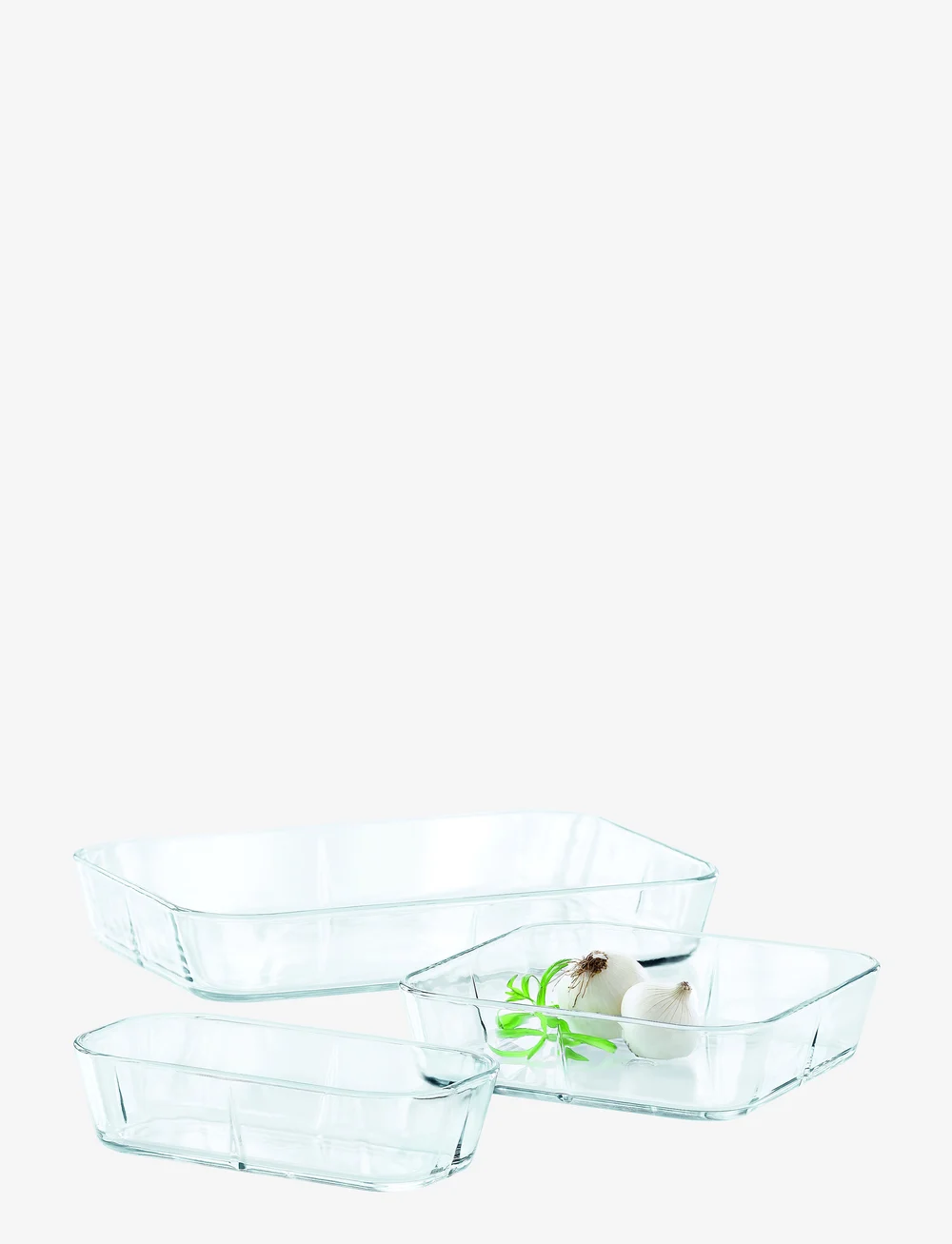 Rosendahl - Grand Cru Ovenproof dish 3 pcs. - nach preis einkaufen - clear - 0