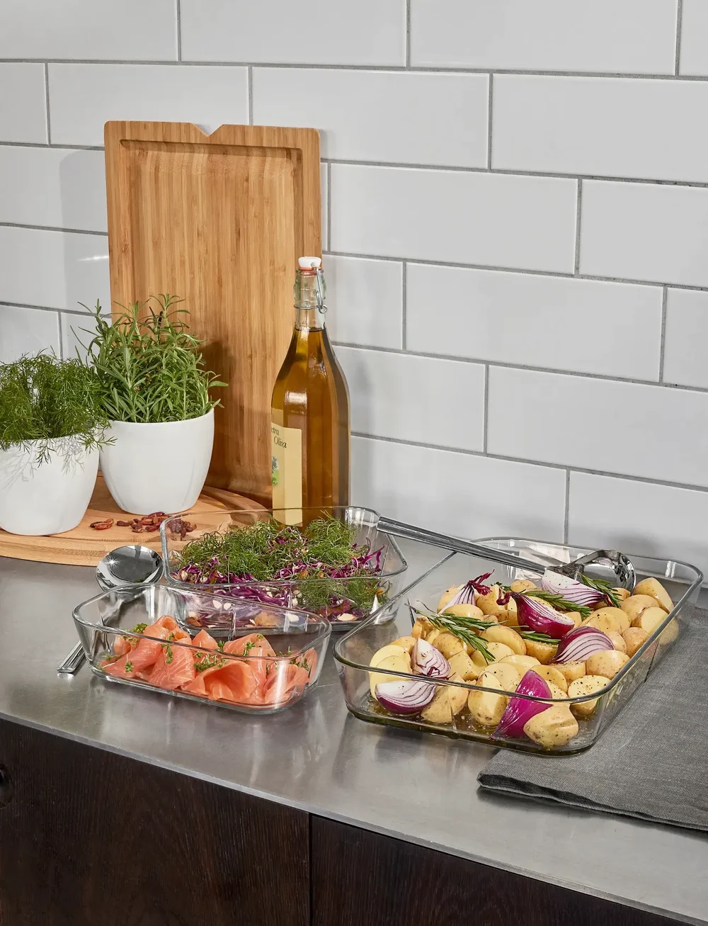 Rosendahl - Grand Cru Ovenproof dish 3 pcs. - nach preis einkaufen - clear - 4