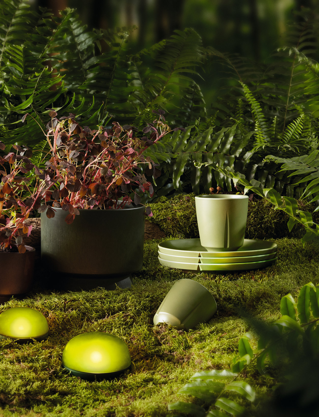 Rosendahl - Soft Spot LED Ø11 cm - olive green - 2