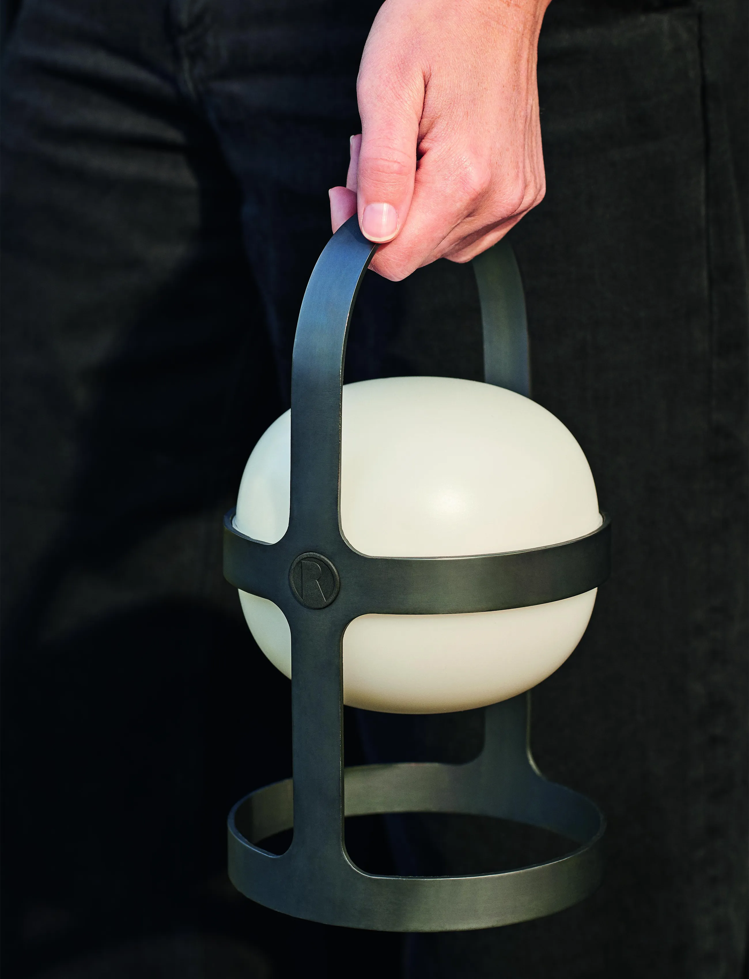 Rosendahl - Soft Spot Solar H25 - kaasaskantavad lambid - black - 0