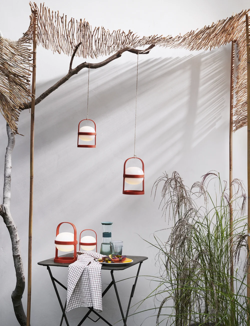 Rosendahl - Soft Spot Solar Circular H25 terracotta - bordlamper - terracotta - 3