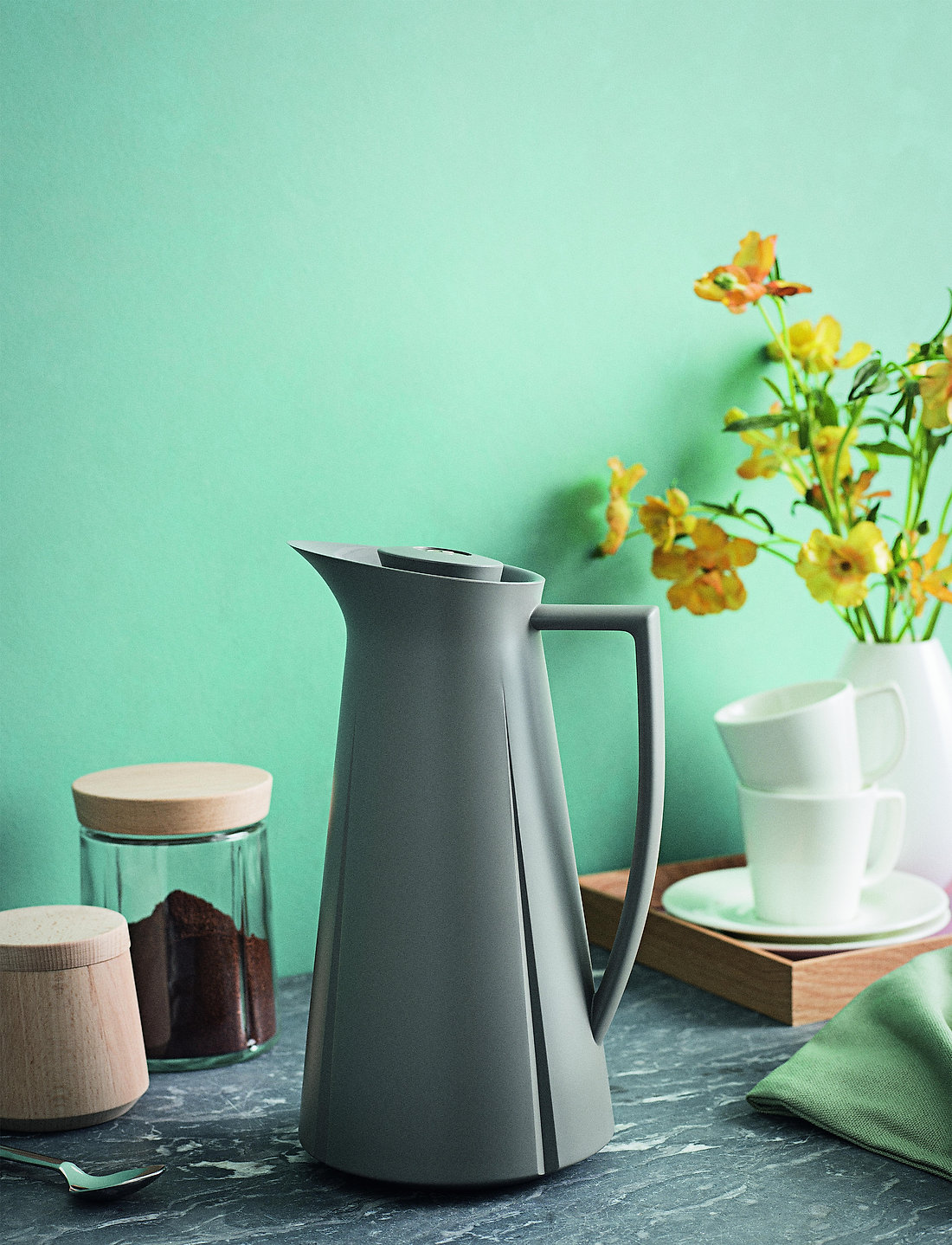 Rosendahl - Grand Crus jug 1,0 l - thermoskannen - light grey - 1