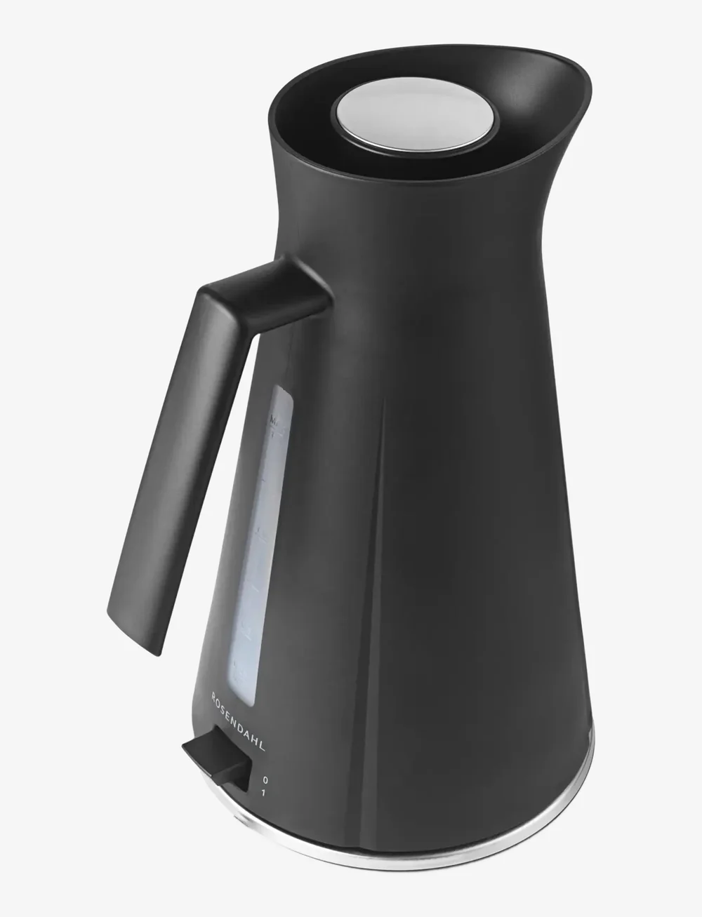 Rosendahl - GC Vatten kokare 1,4 l svart/stål - vattenkokare - black/steel - 1