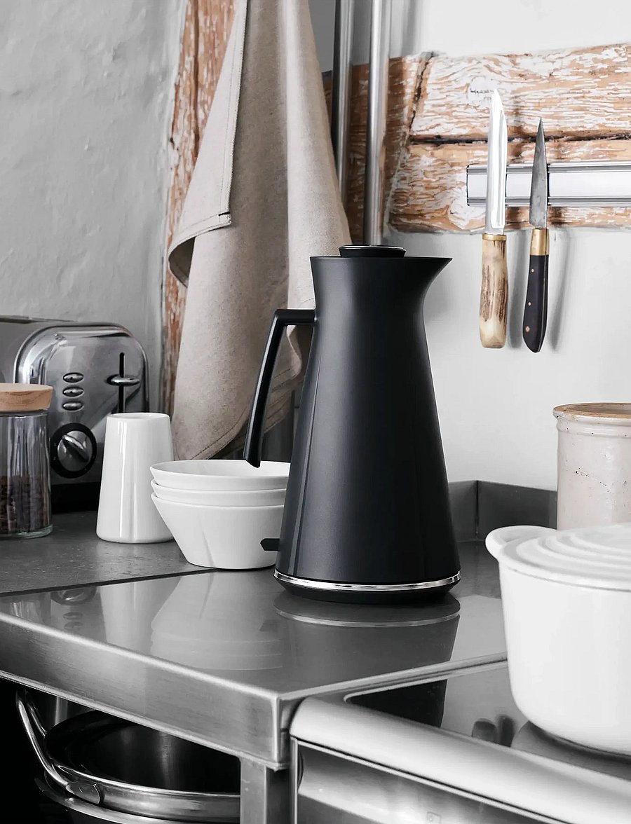 Rosendahl - GC Electric kettle 1,4 l black/steel - sõbrapäeva kingitused - black/steel - 5