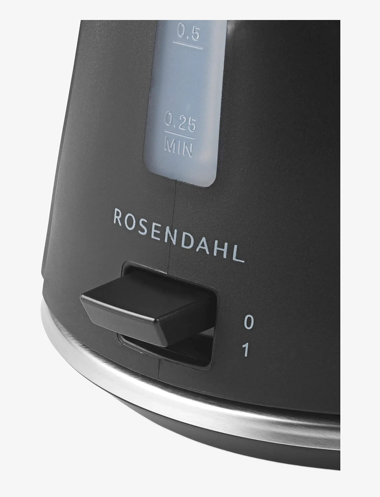 Rosendahl - GC Electric kettle 1,4 l black/steel - valentino dienos dovanos - black/steel - 5