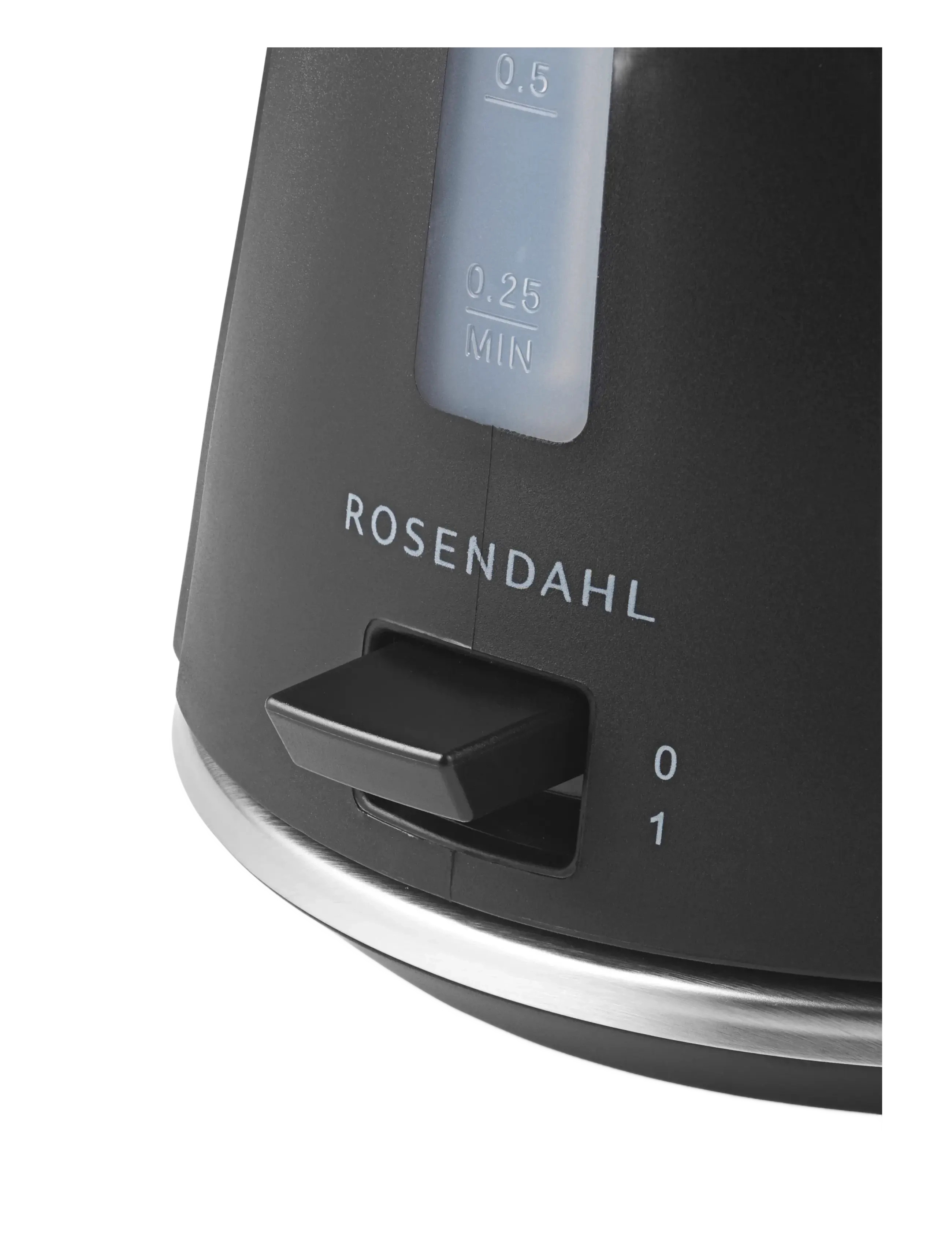 Rosendahl - GC Vatten kokare 1,4 l svart/stål - alla hjärtans dag-presenter - black/steel - 5