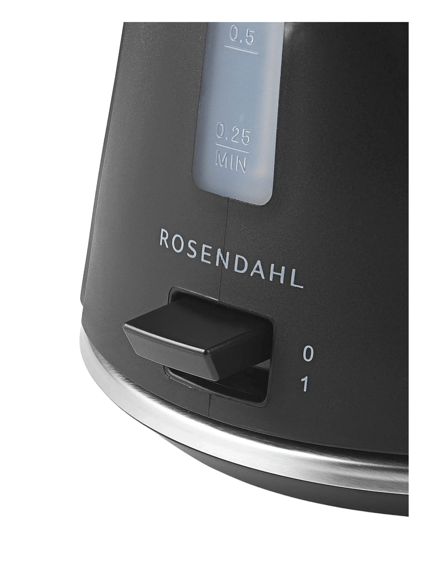 Rosendahl - GC Vatten kokare 1,4 l svart/stål - alla hjärtans dag-presenter - black/steel - 5