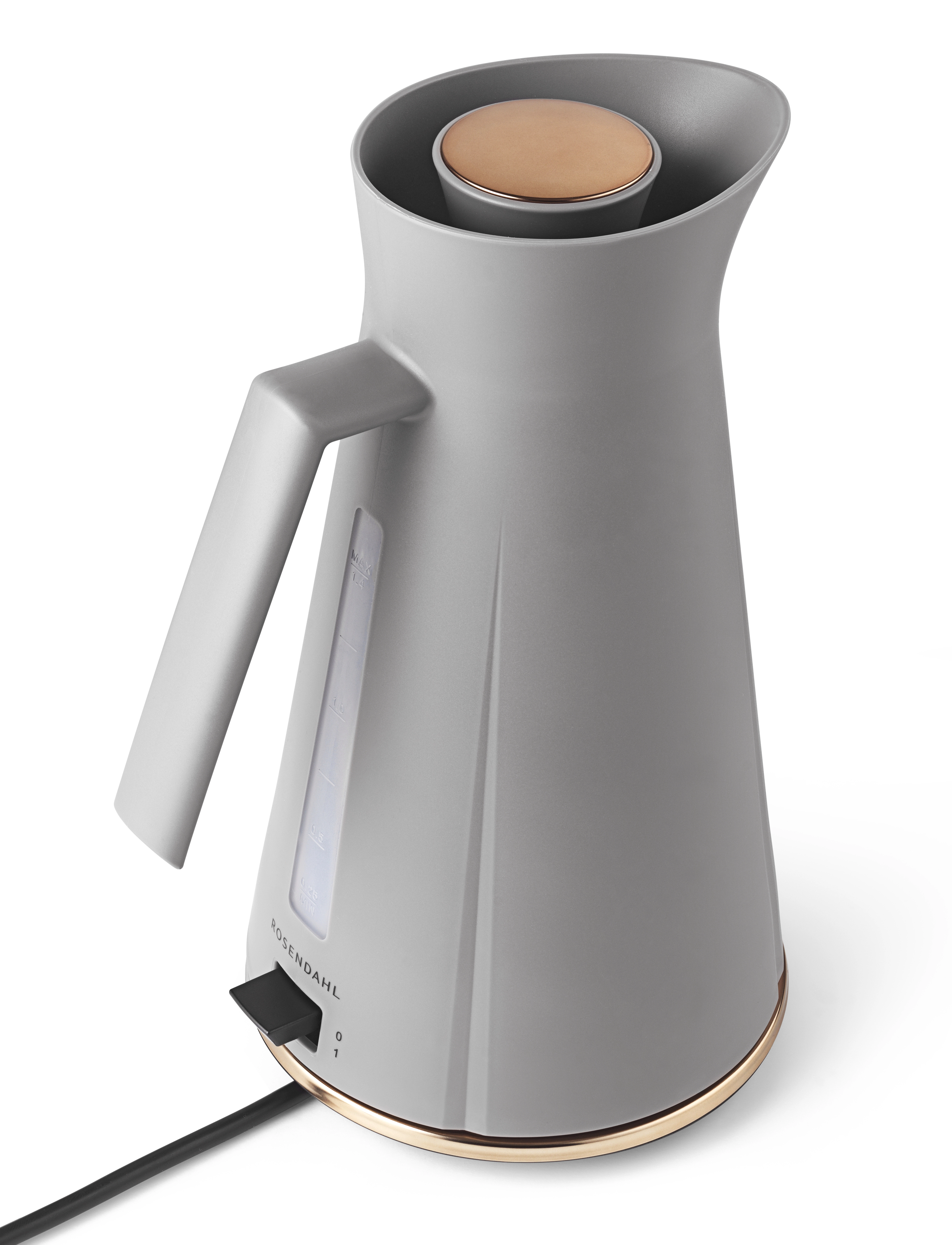 Rosendahl - GC Electric kettle 1,4 l ash/patinated steel - veekeetjad ja veekatlad - ash/patinated steel - 4