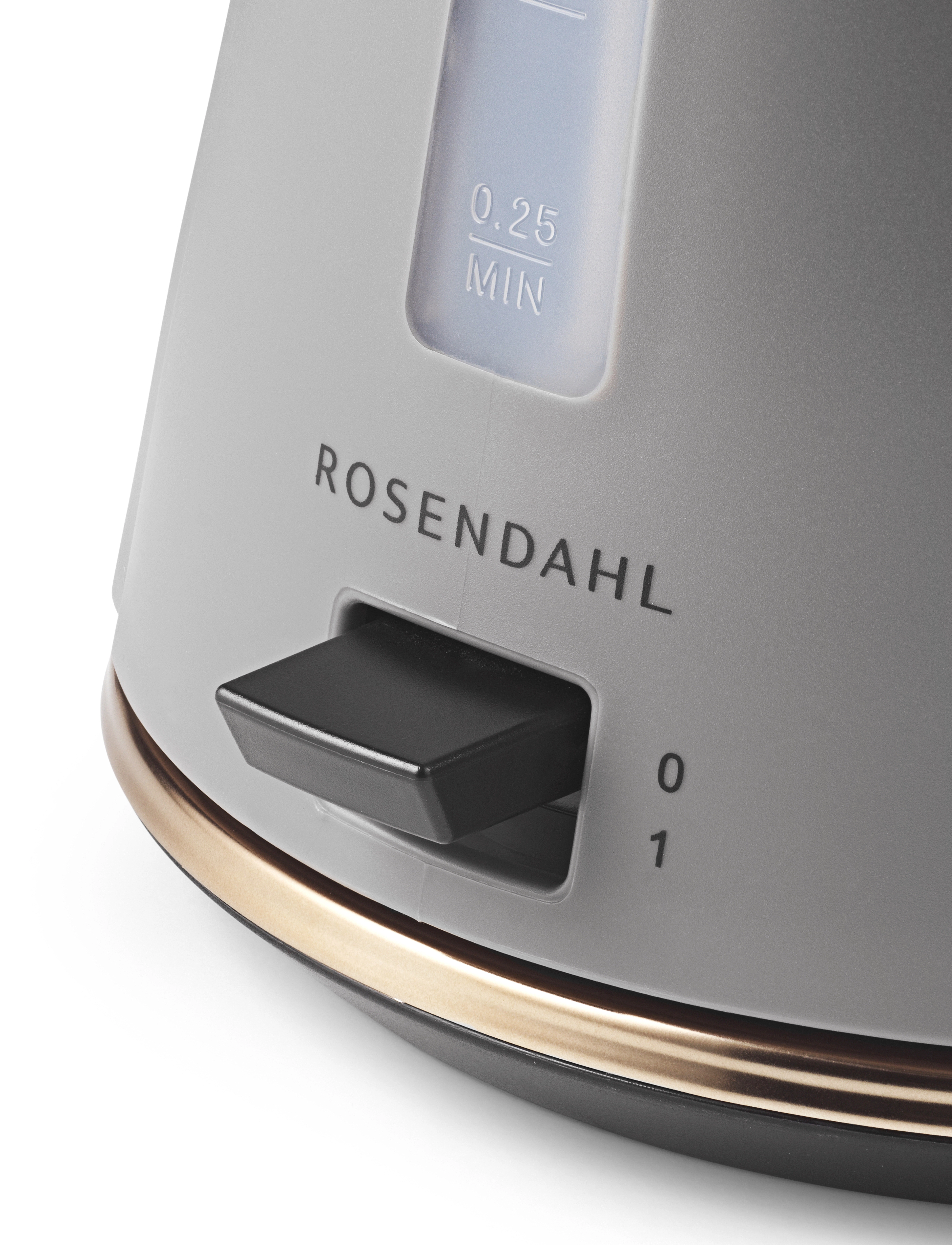 Rosendahl GC Elkedel 1,4 l ash/patineret stål - Konfirmation - ASH/PATINATED STEEL / grey