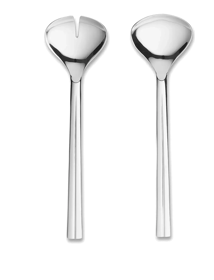 Rosendahl - GC Salad serving set steel - salātu servēšanas piederumi - steel - 1