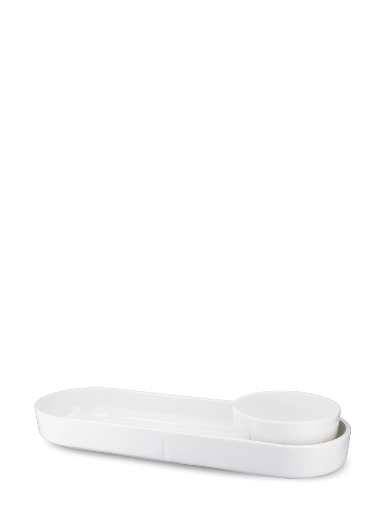 Rosendahl - GC Oval serving dish 34x12 cm white - vaagnad ja roogade serveerimisalused - white - 3