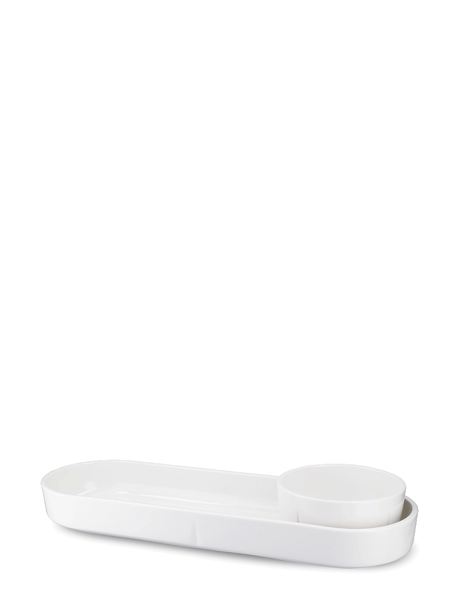 Rosendahl - GC Oval serving dish 34x12 cm white - vaagnad ja roogade serveerimisalused - white - 3