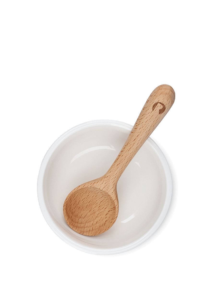 Rosendahl - GC Snack Bowl Ø9cm & spoon white - snack & food accessories - white - 3