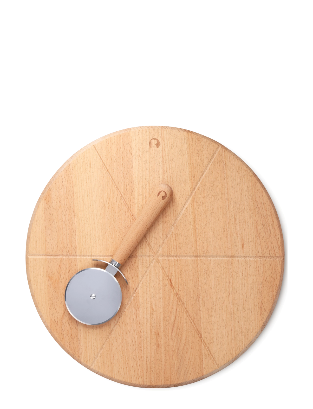 Rosendahl - GC Pizza board Ø35 and Slicer - pizza utensils - beech - 2