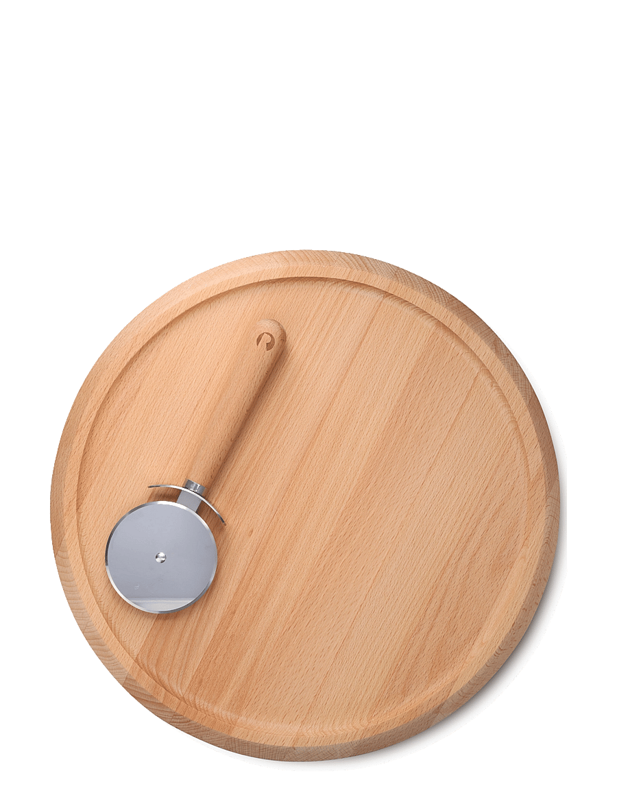 Rosendahl - GC Pizza board Ø35 and Slicer - pizza utensils - beech - 3
