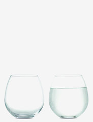 Premium Vandglas 52 cl klar 2 stk. - CLEAR