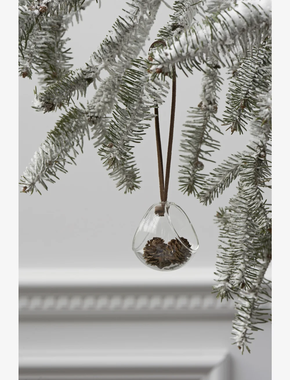 Rosendahl - Nordic Tales Basket H6 - weihnachtskugeln - clear - 2