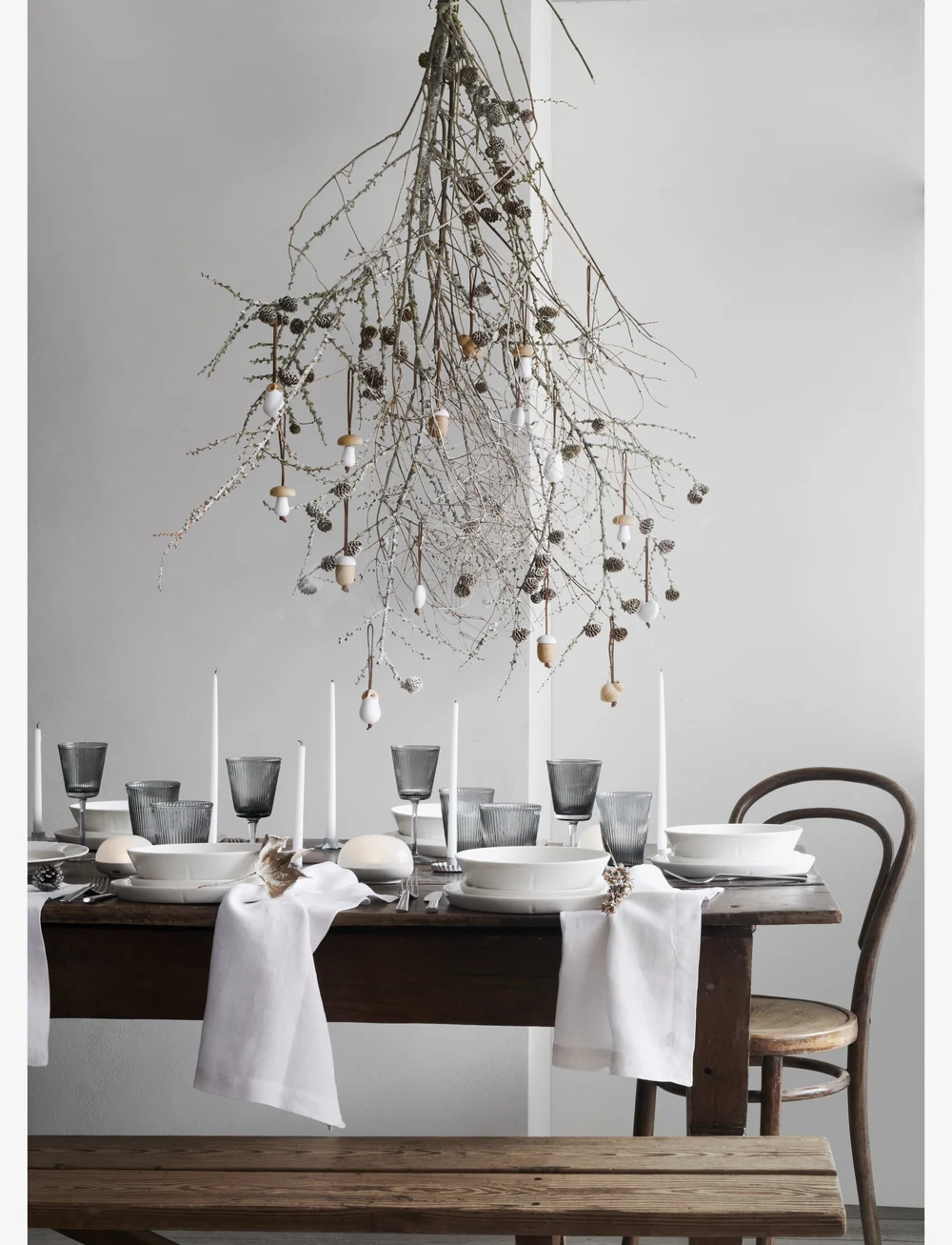 Rosendahl - Nordic Tales Basket H6 - weihnachtskugeln - clear - 3