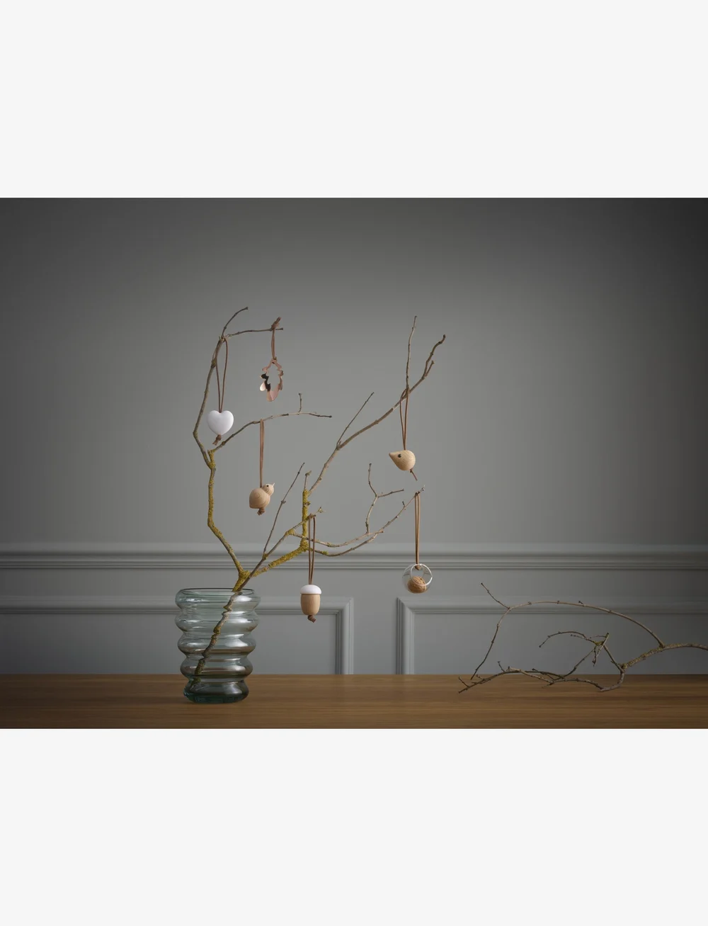 Rosendahl - Nordic Tales Basket H6 - weihnachtskugeln - clear - 4