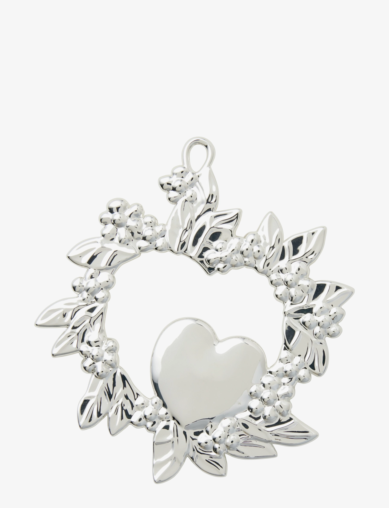 Rosendahl - Vildt hjerte H8 forsølvet - silver plated - 1