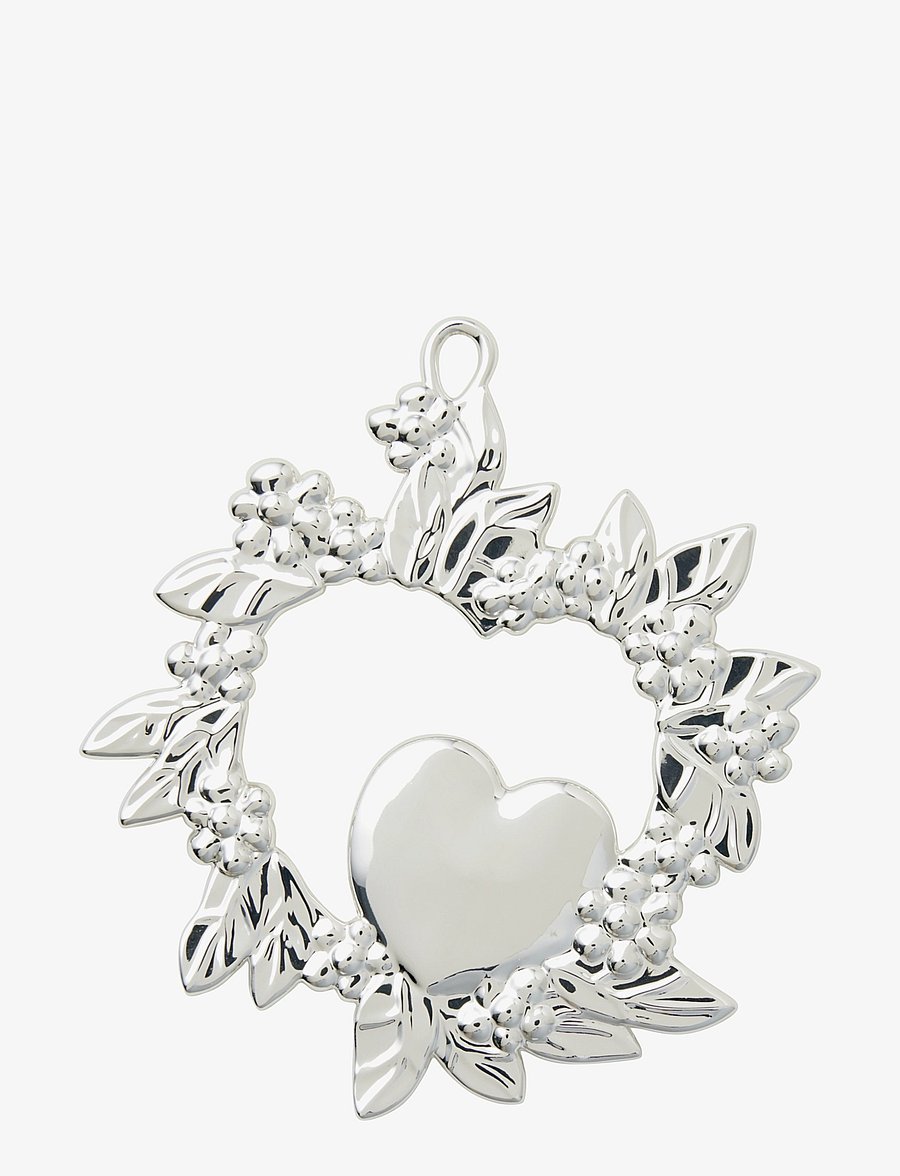 Rosendahl - Vildt hjerte H8 forsølvet - silver plated - 1