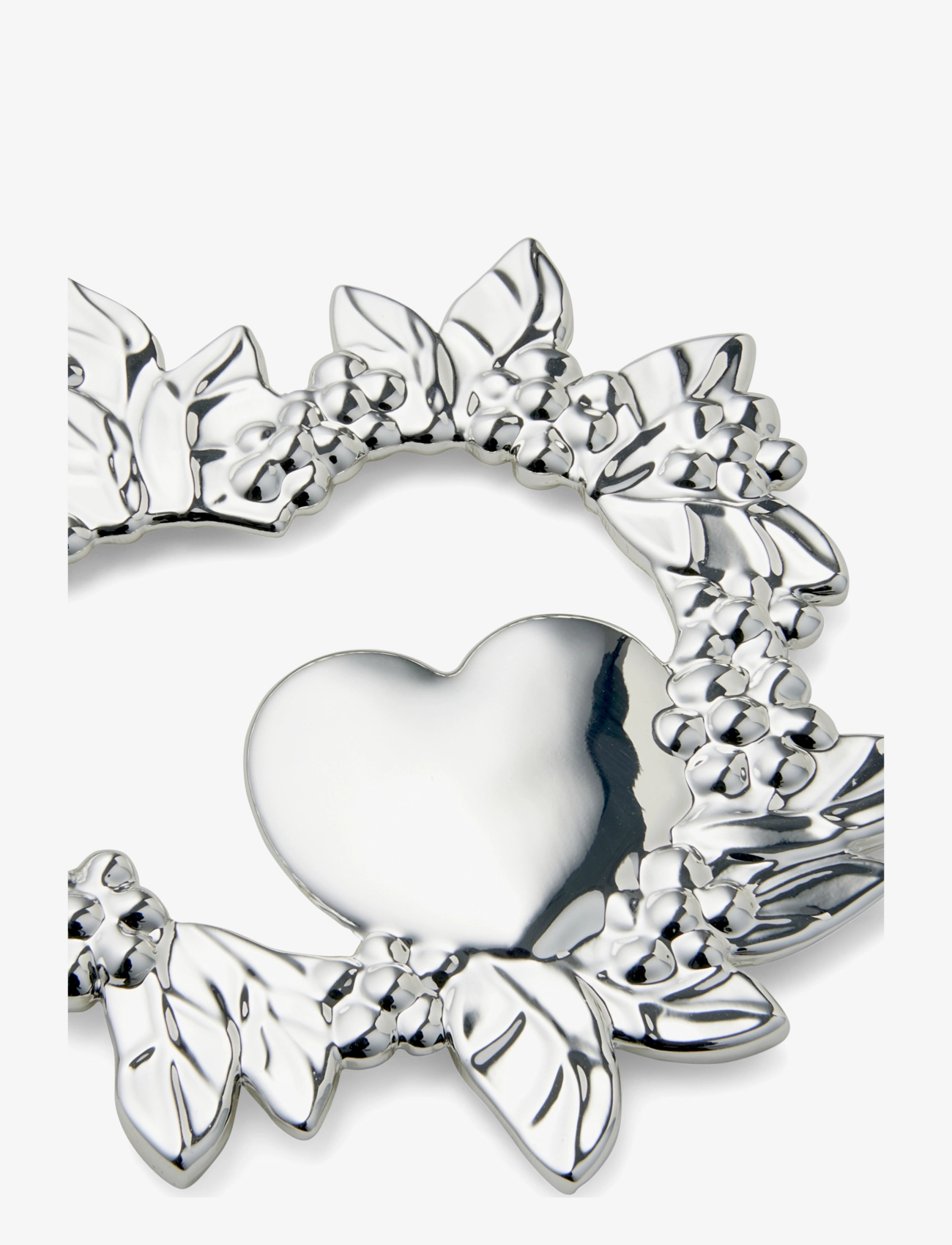 Rosendahl - Vildt hjerte H8 forsølvet - silver plated - 2