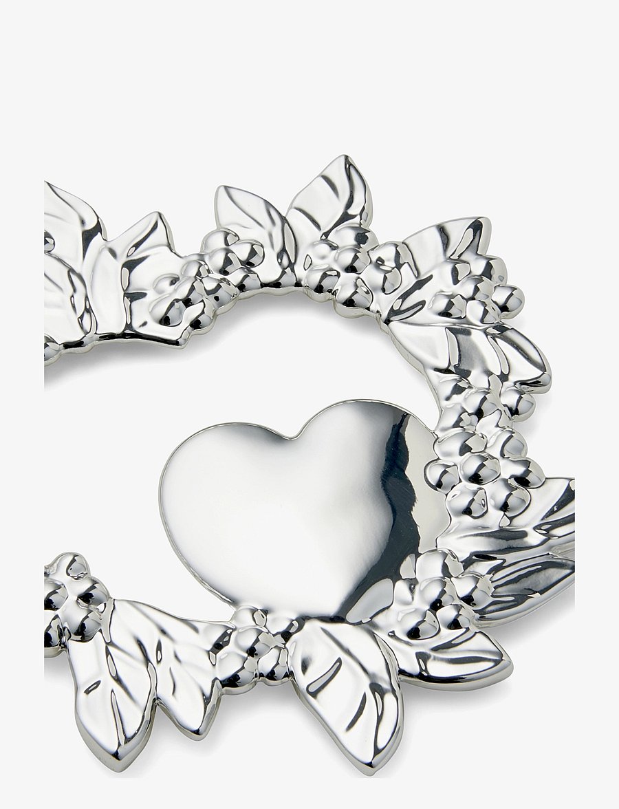 Rosendahl - Vildt hjerte H8 forsølvet - silver plated - 2