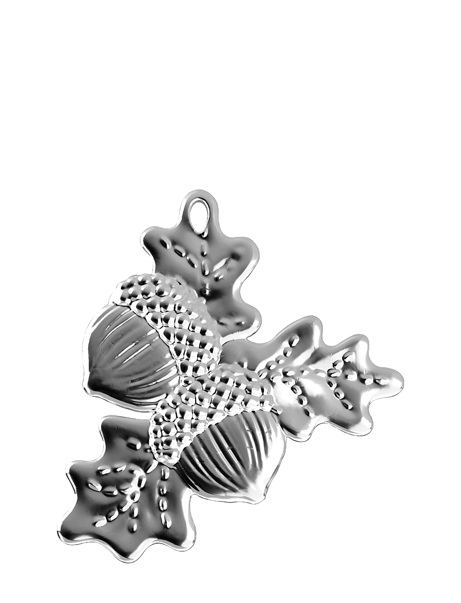 Rosendahl - Enchanted Acorn H7 forsølvet - silver plated - 2