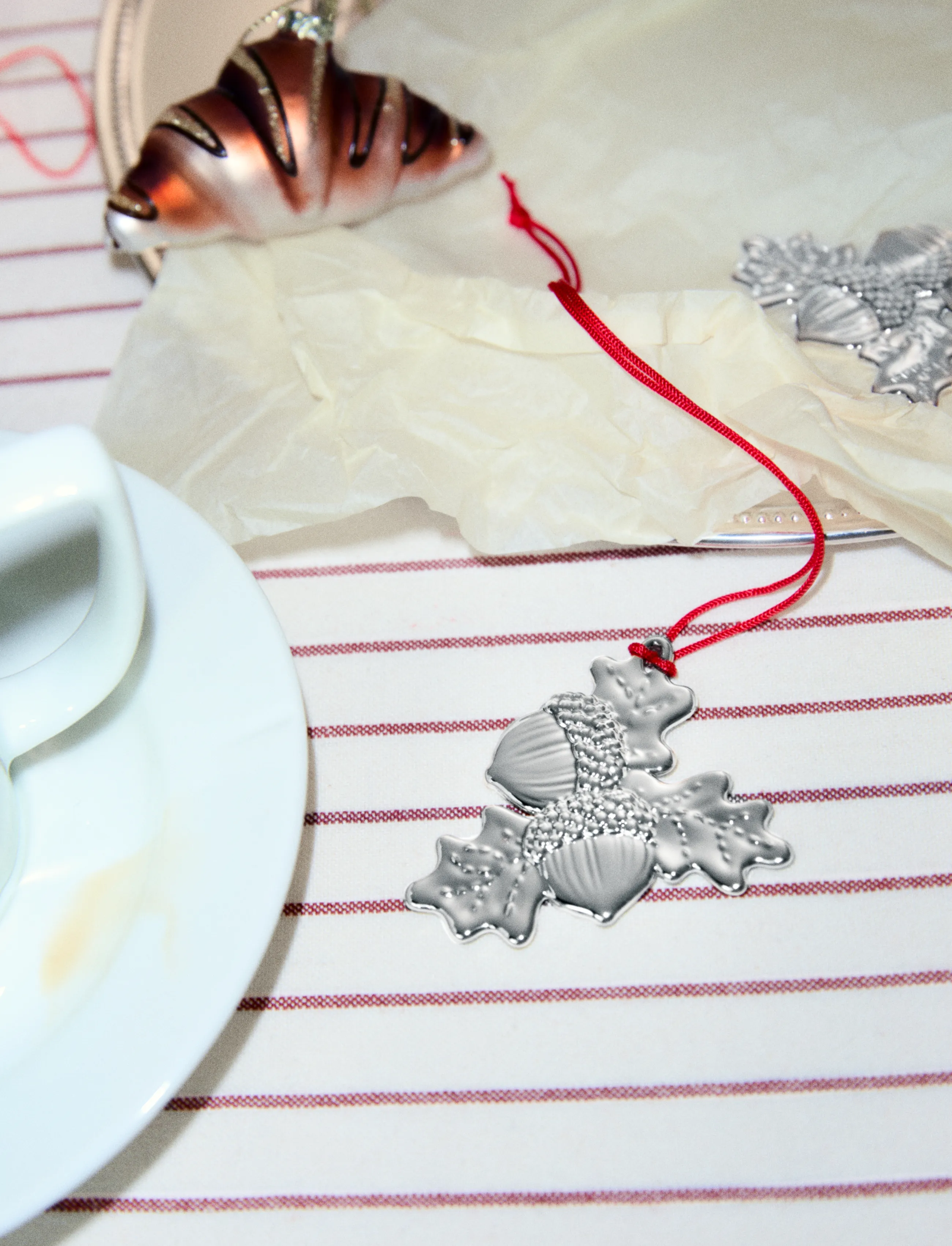 Rosendahl - Enchanted Acorn H7 forsølvet - silver plated - 0
