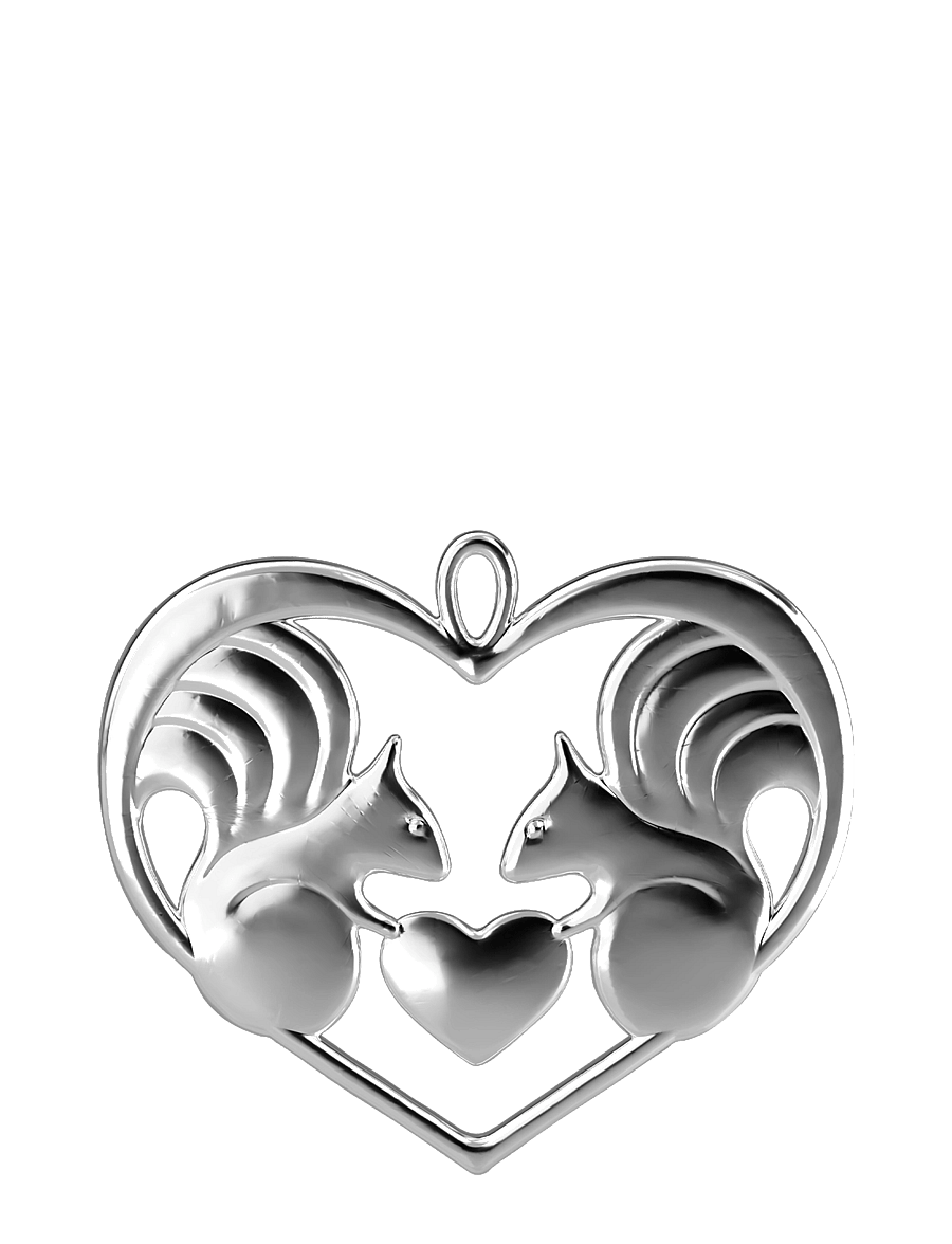 Rosendahl - Nuts about you H6 forsølvet - silver plated - 2