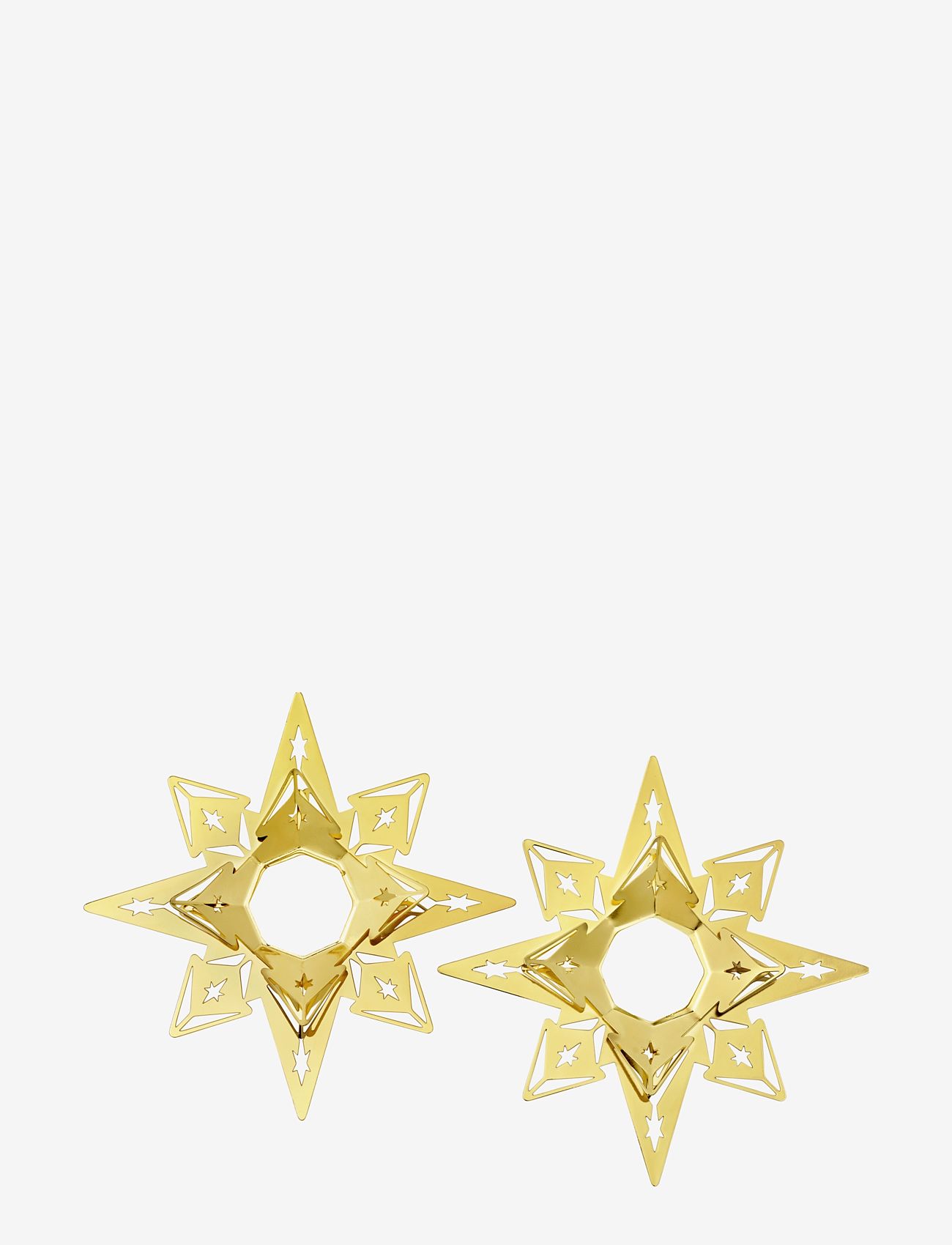 Rosendahl - Candle cuff Star H3 gold plated 2 pcs. - mājai - gold plated - 1